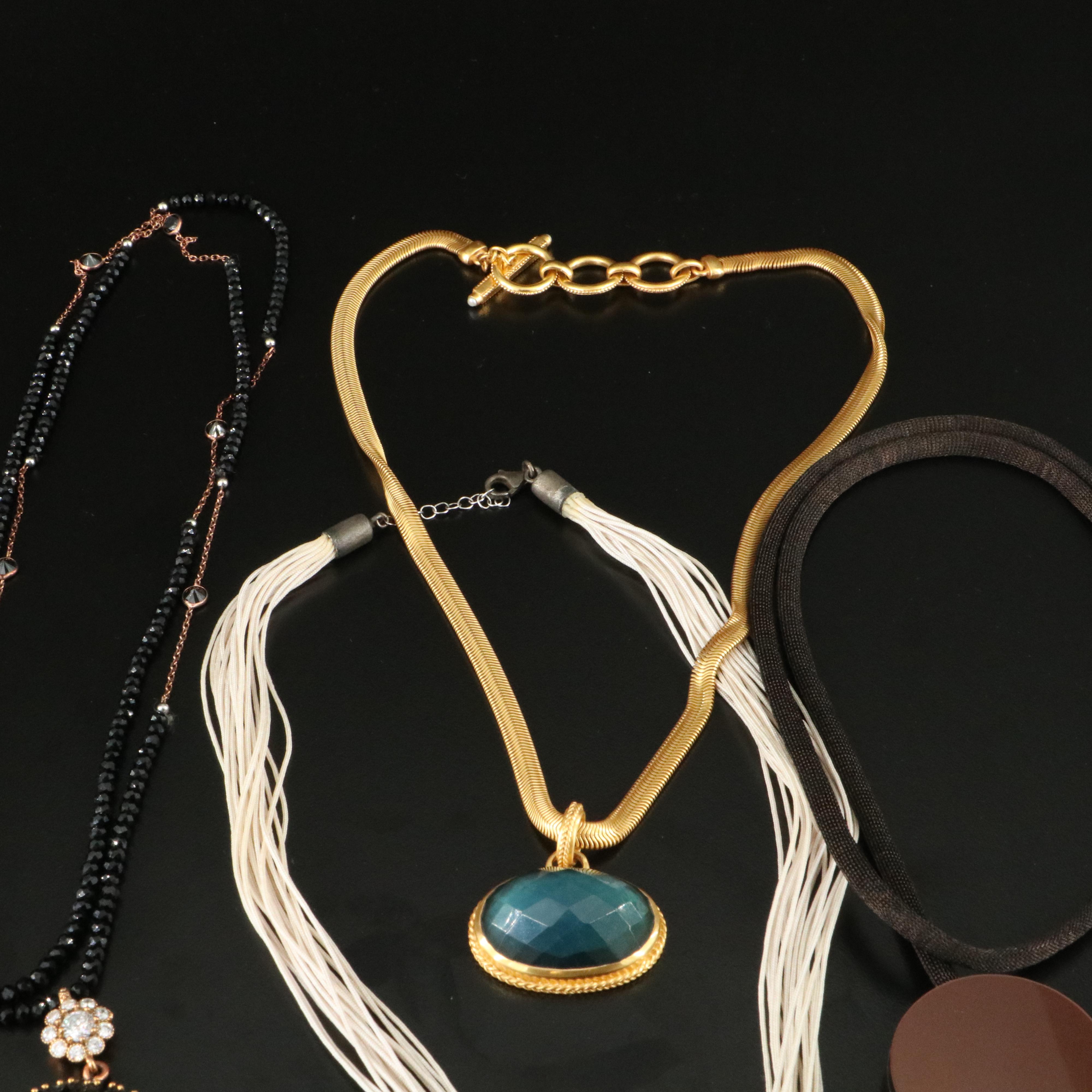 Sterling Featured in Fashion Necklace Collection
