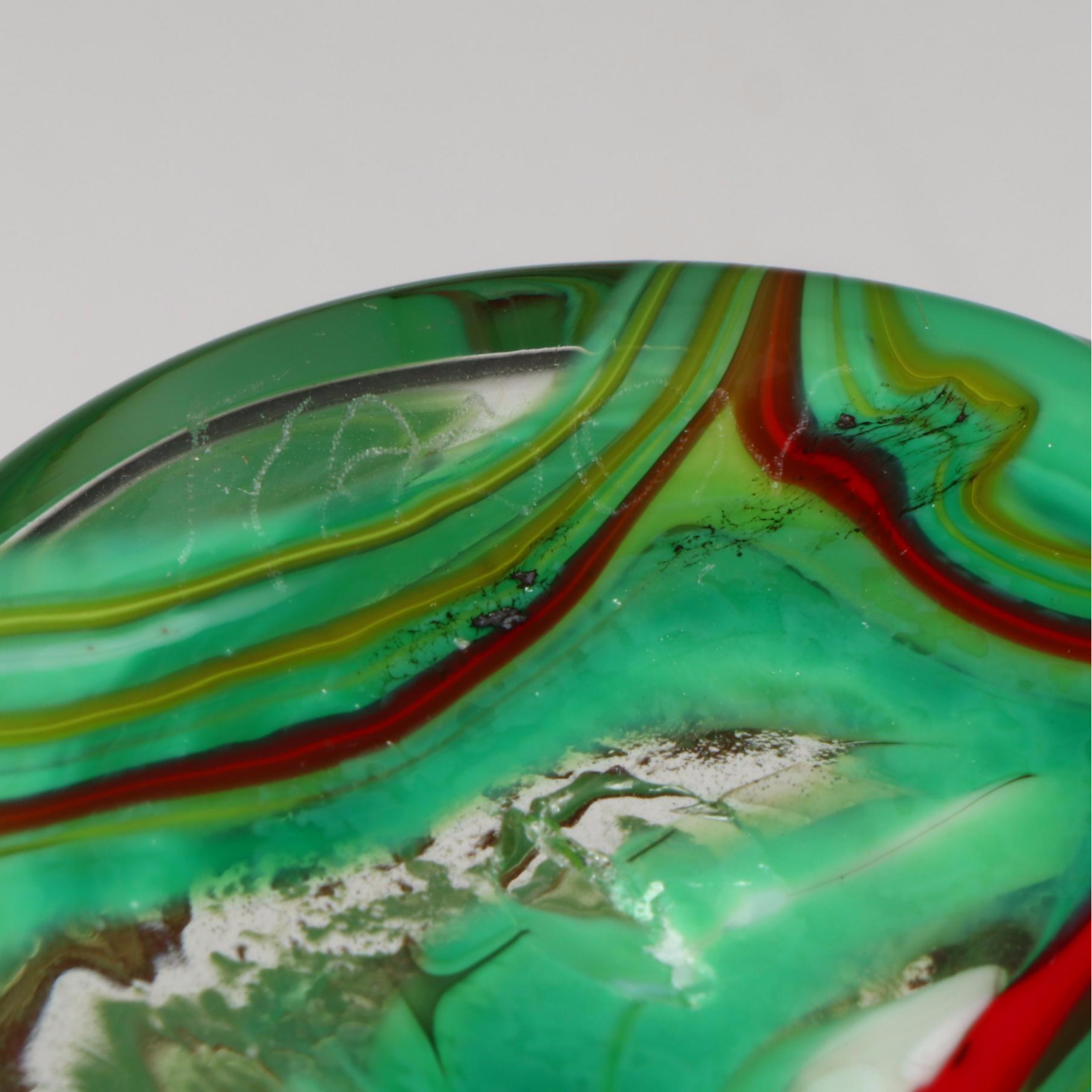 Jablonski Lead Crystal Paperweights with Art Glass Tumblers