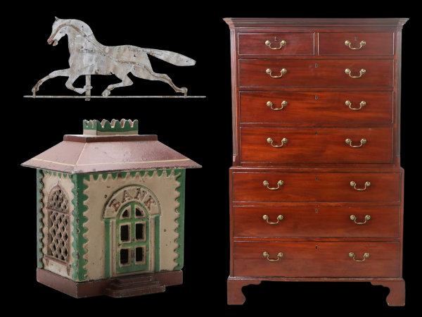 The Collector’s Cabinet: Antiques, Folk Art, Rare Still Banks & Vintage Toys from a Remarkable Collection