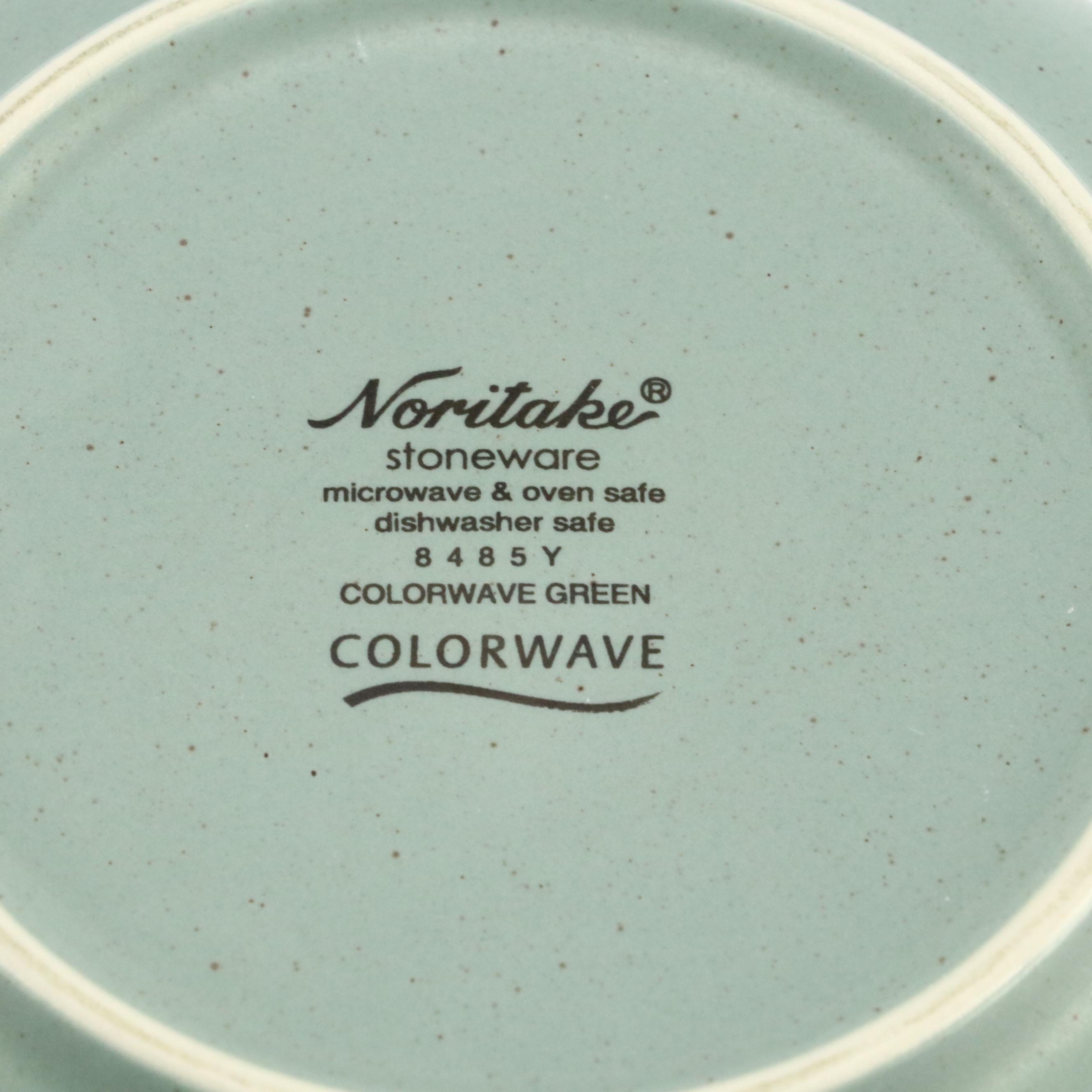 Noritake "Colorwave" Green Stoneware Dinnerware