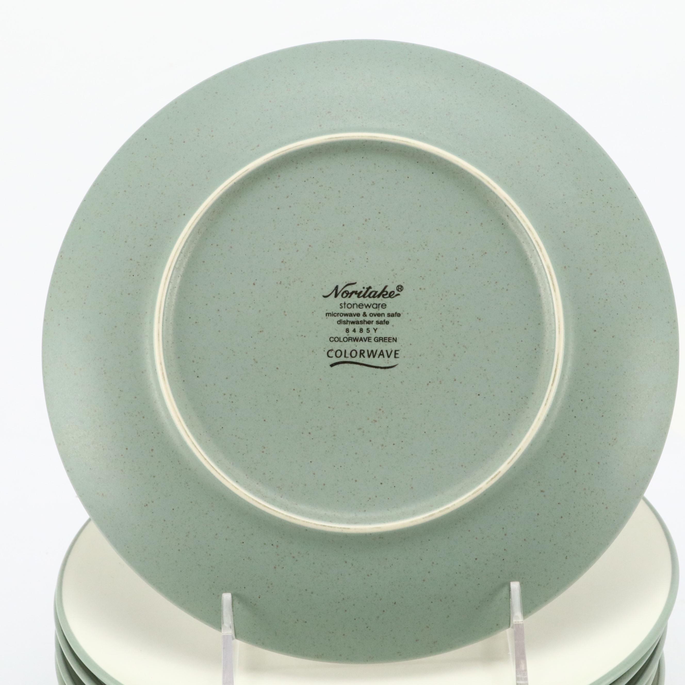 Noritake "Colorwave" Green Stoneware Dinnerware