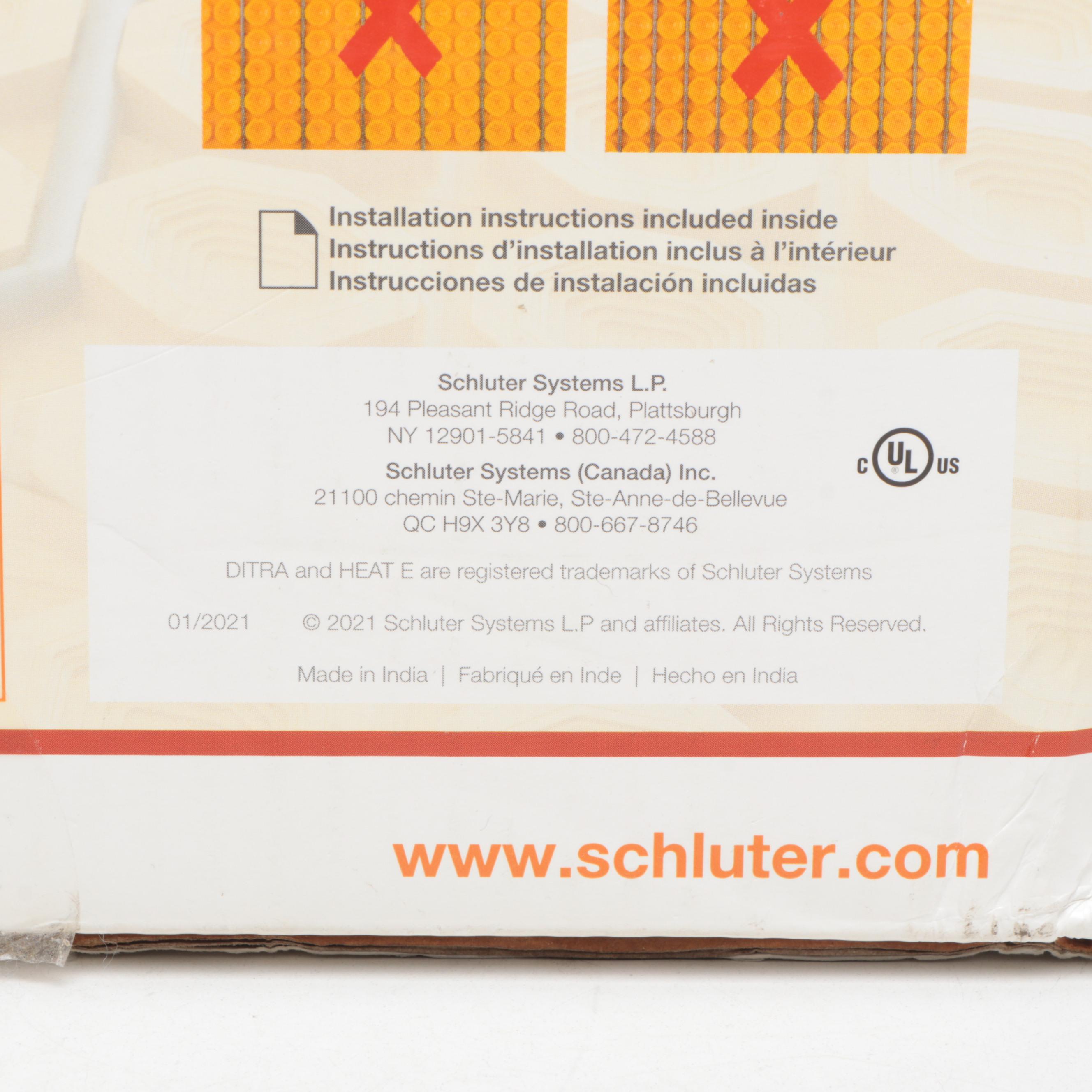 Schluter Systems "DITRA-HEAT" Floor Heating Cable