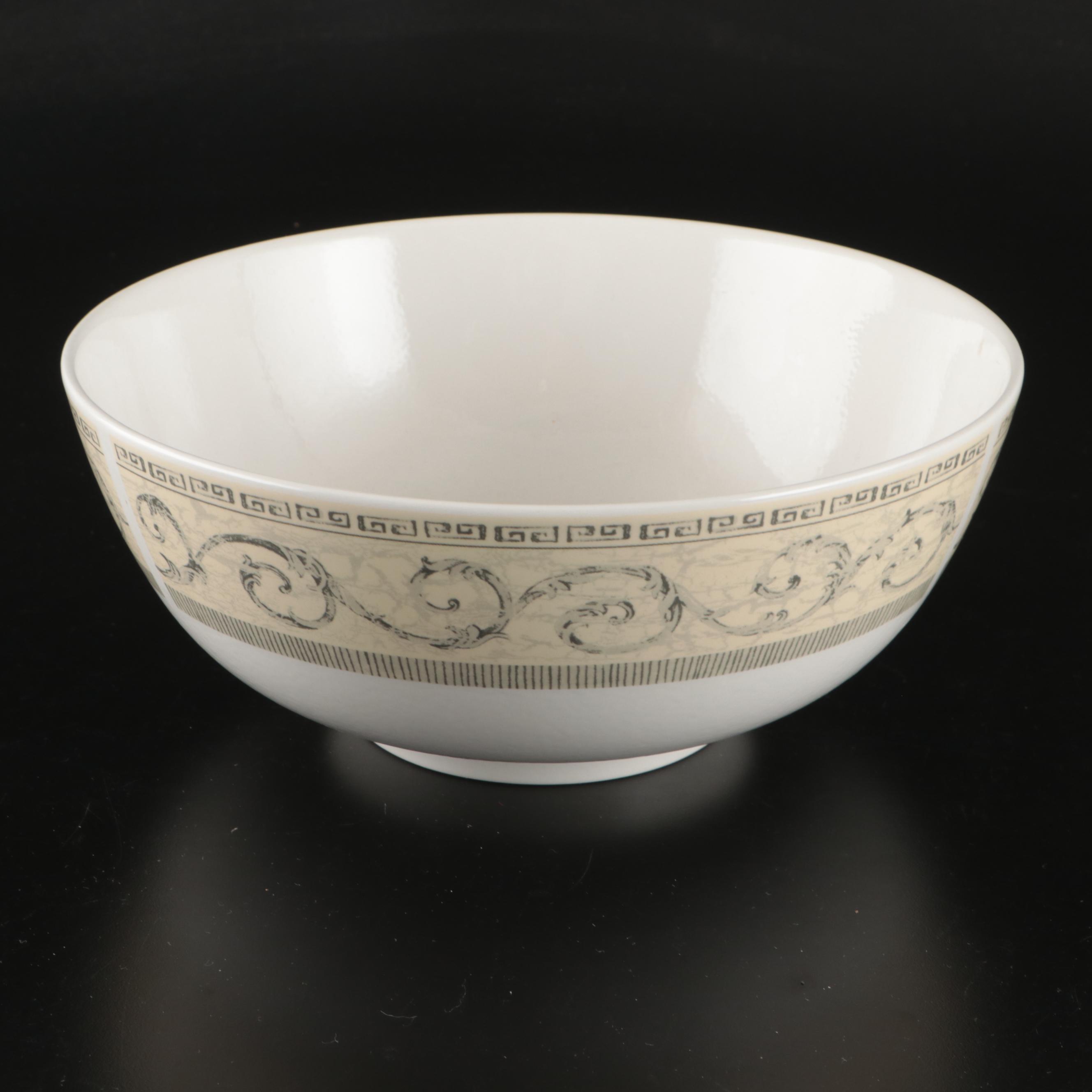 Johnson Bros. English Earthenware "Acanthus" Tea Set and Serving Pieces