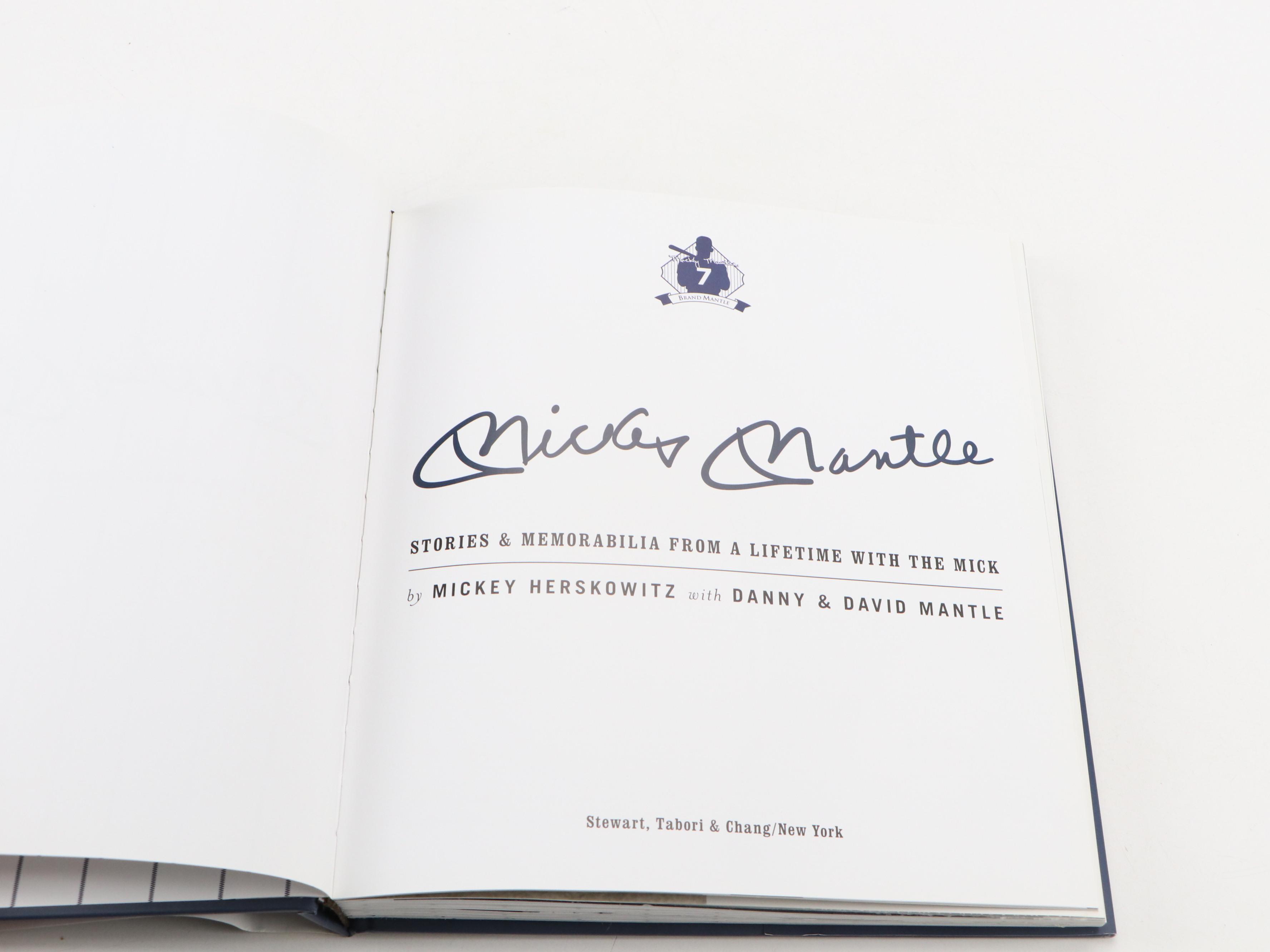 First Edition "Baseball" by Geoffrey Ward and Ken Burns with More Baseball Books