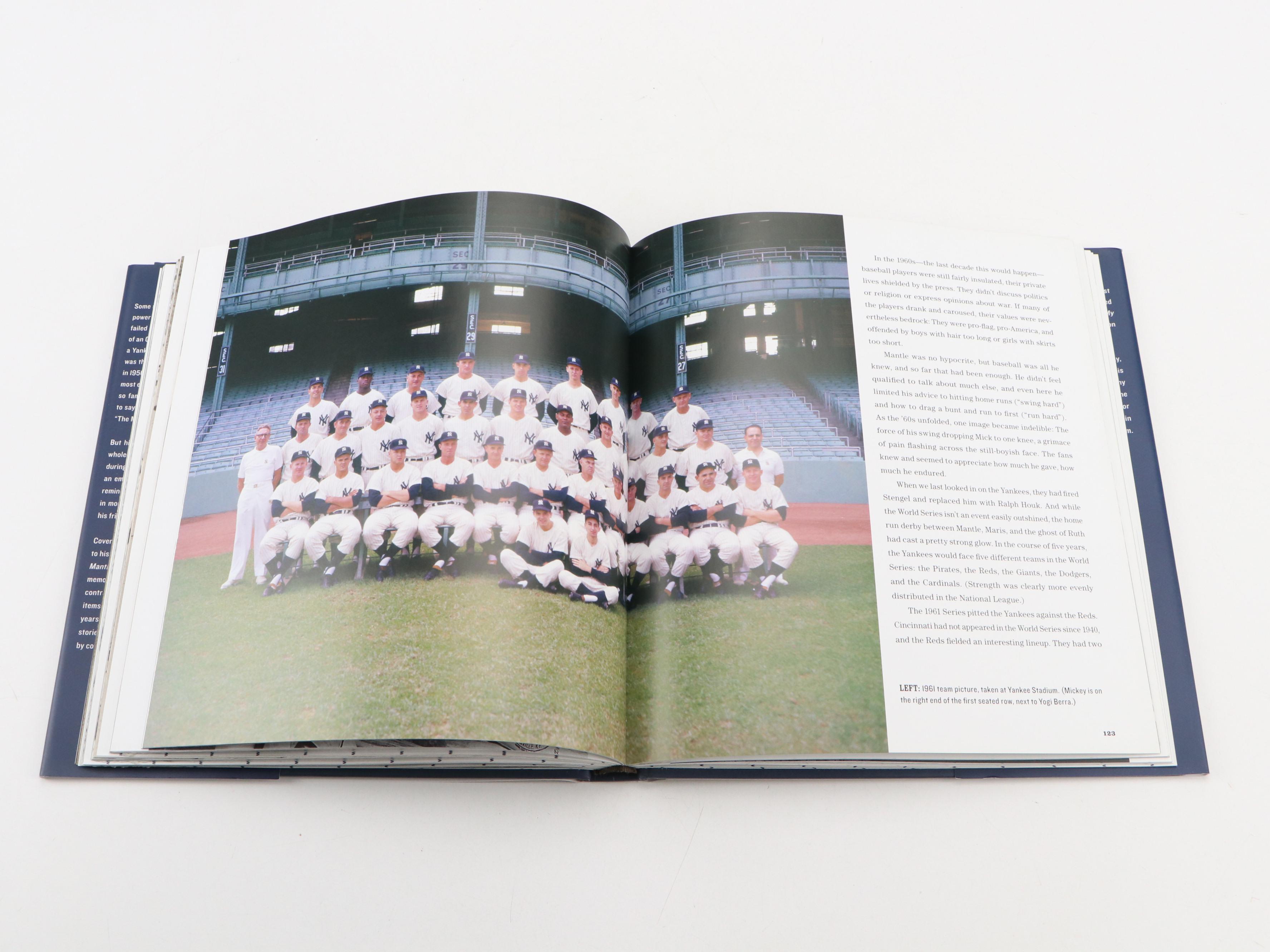 First Edition "Baseball" by Geoffrey Ward and Ken Burns with More Baseball Books