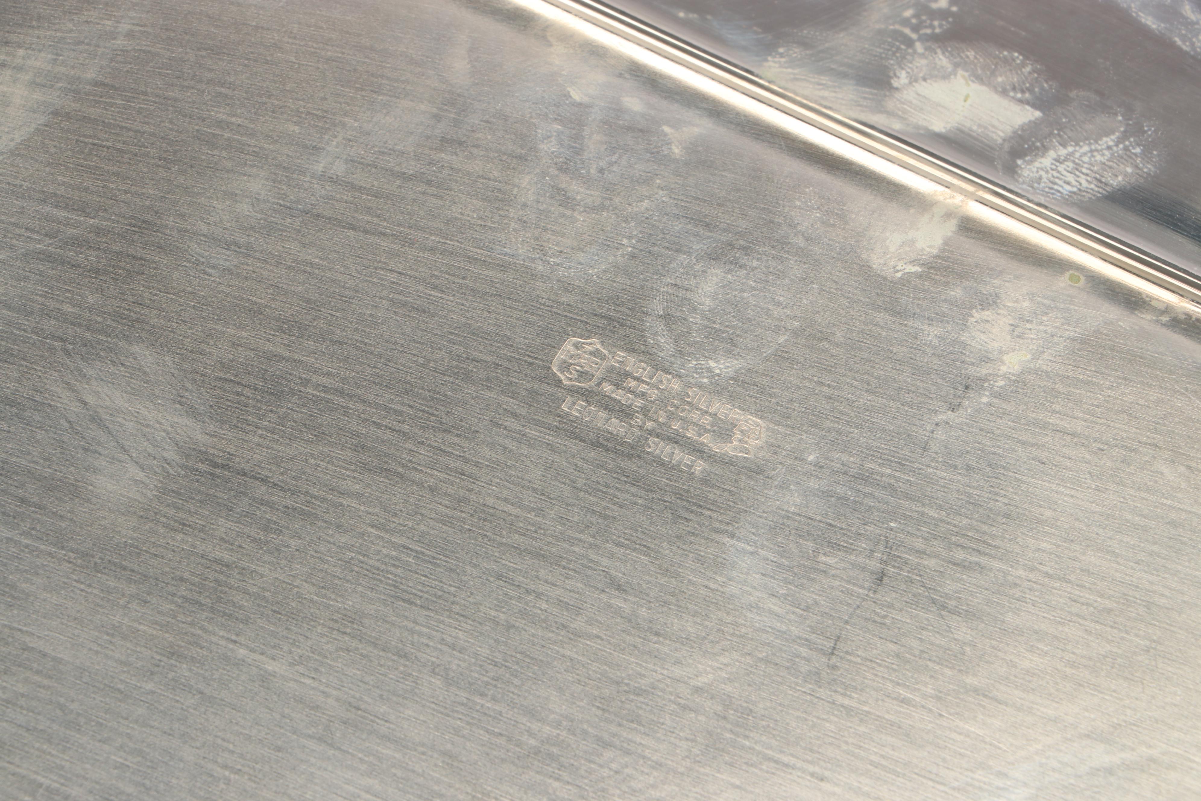 FB Rogers with Sheffield and Other Silver Plate Serving Pieces