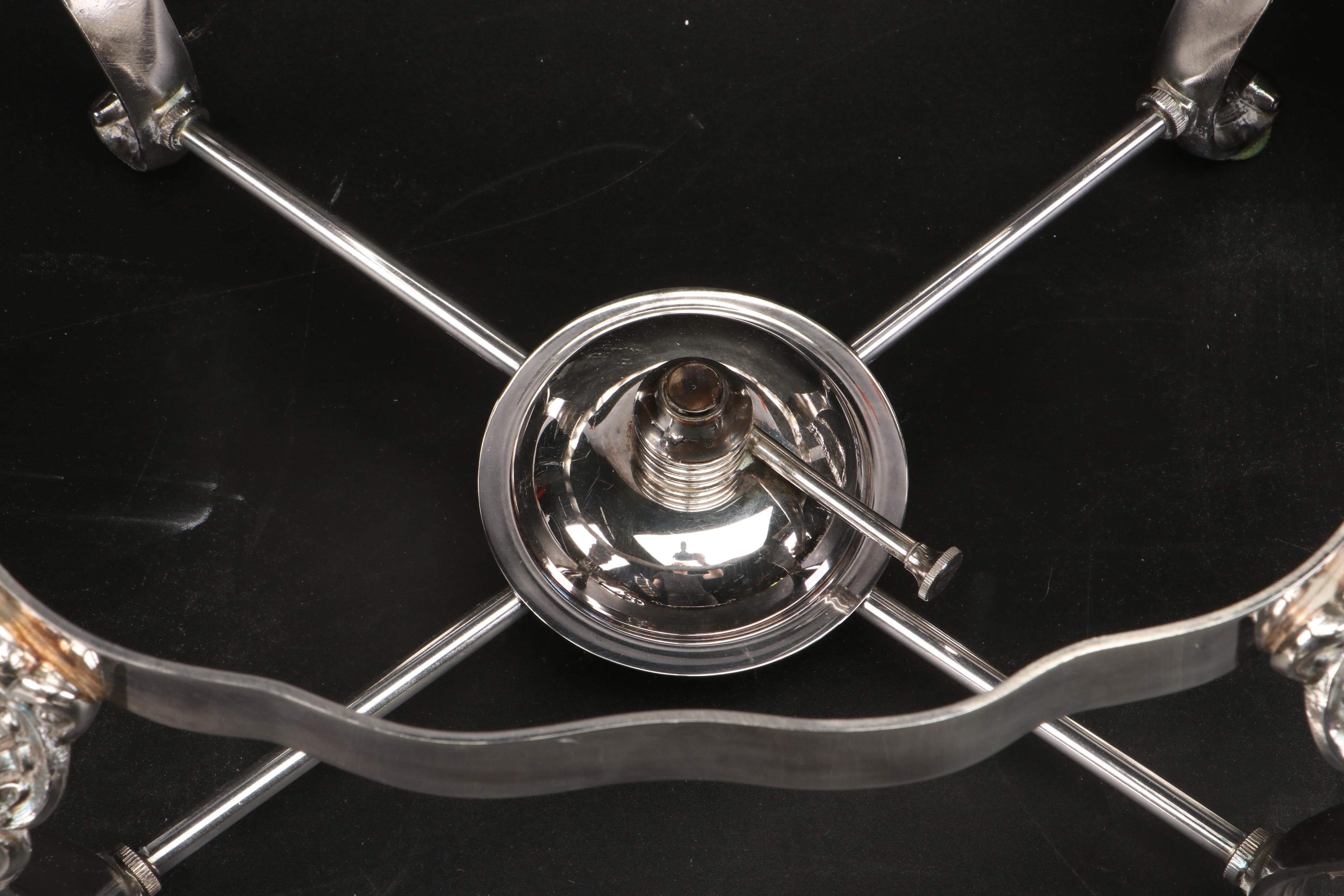 FB Rogers with Sheffield and Other Silver Plate Serving Pieces