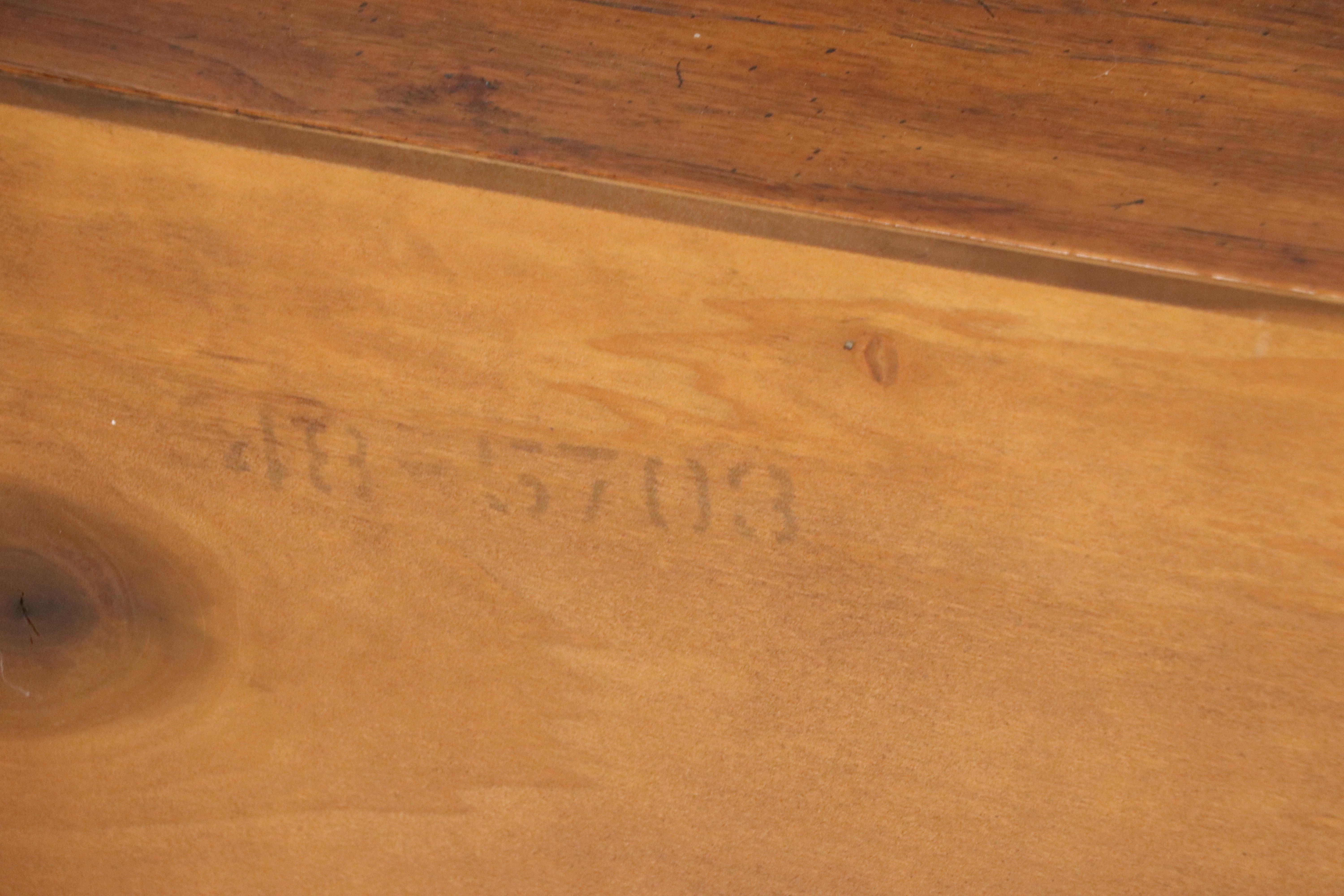 Henredon Furniture Campaign Style Walnut Two-Drawer Chests, Mid to Late 20th C.