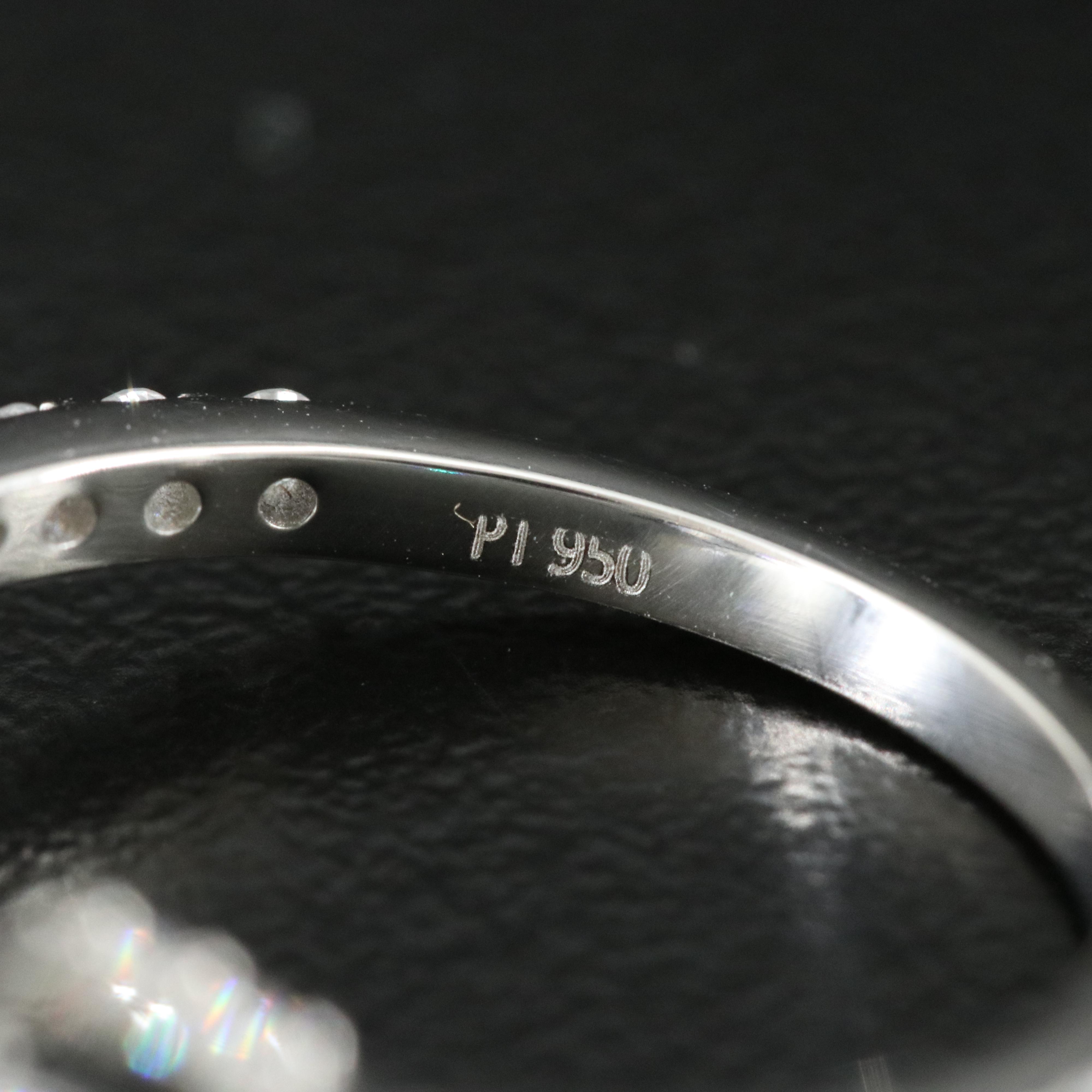 Platinum 4.91 CTW Lab Grown Diamond Ring with IGI Report