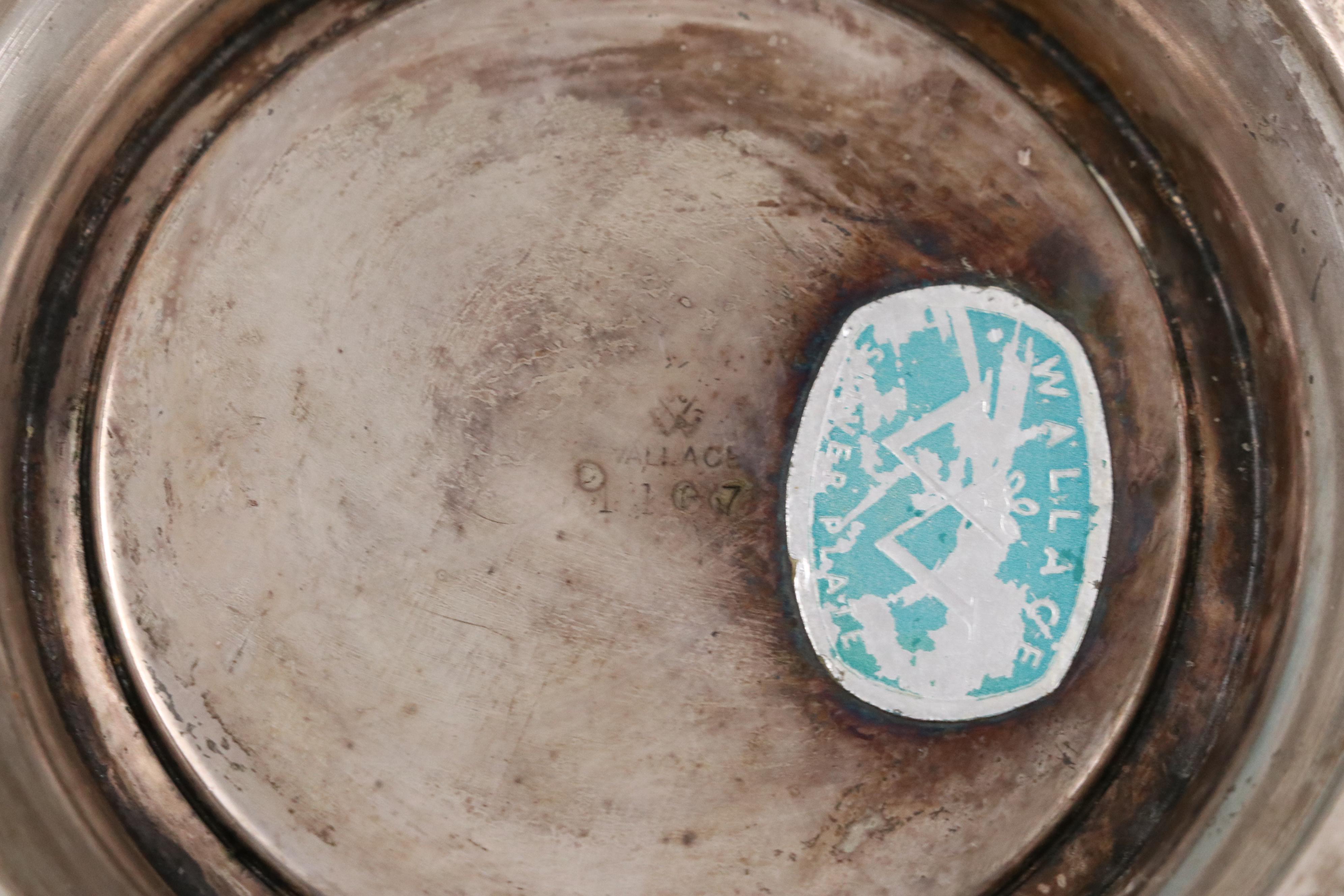Reed & Barton "Victorian" Silver Plate Coffee Pot with Other Tableware