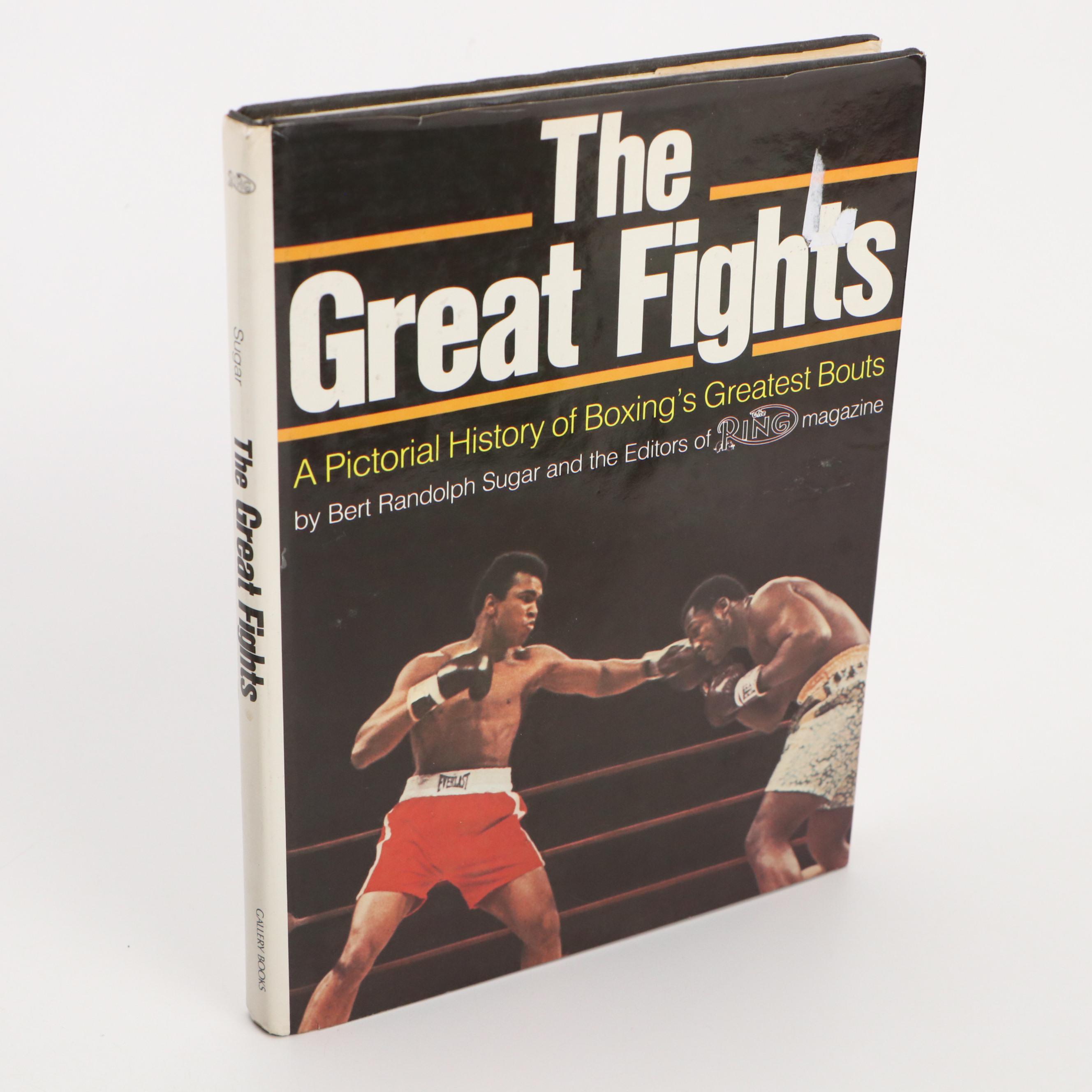 "Muhammed Ali" and "Steve Austin" Funko Pop! Figures with Sports Books