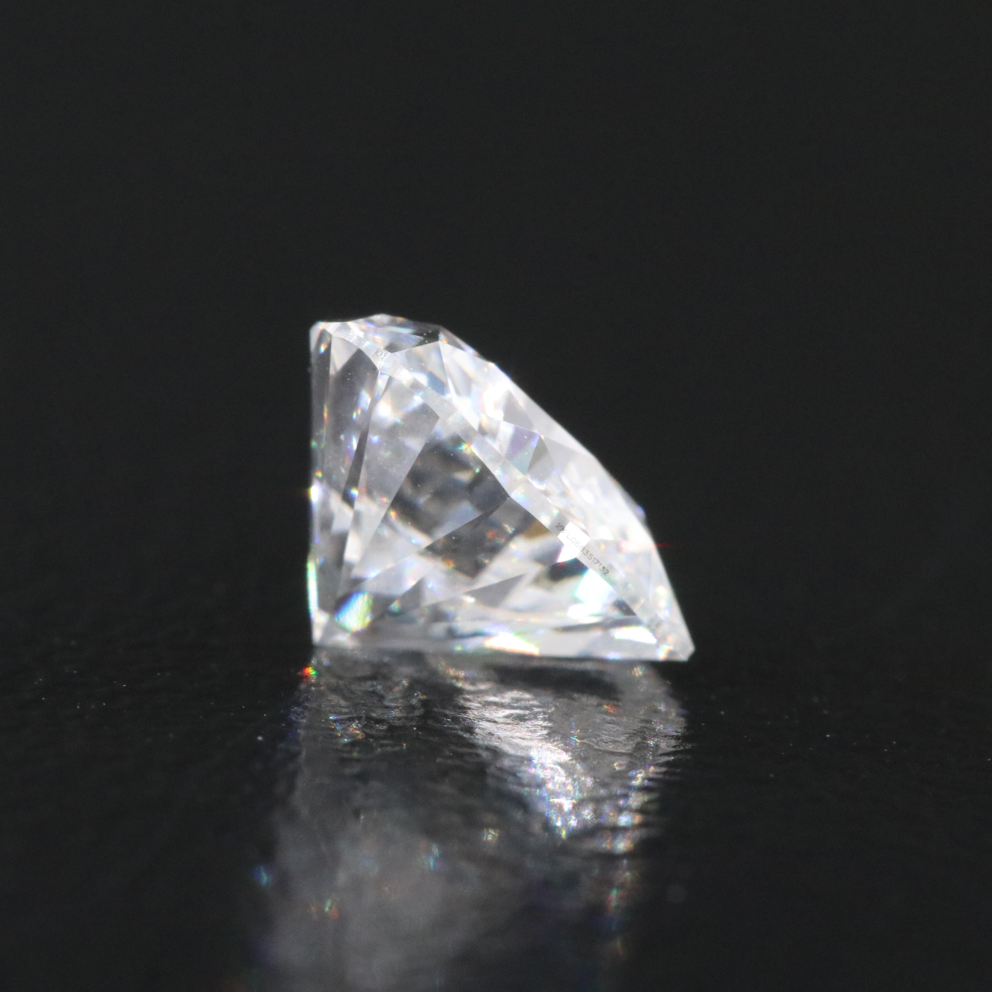 Loose 1.35 CT Lab Grown Diamond with IGI Report