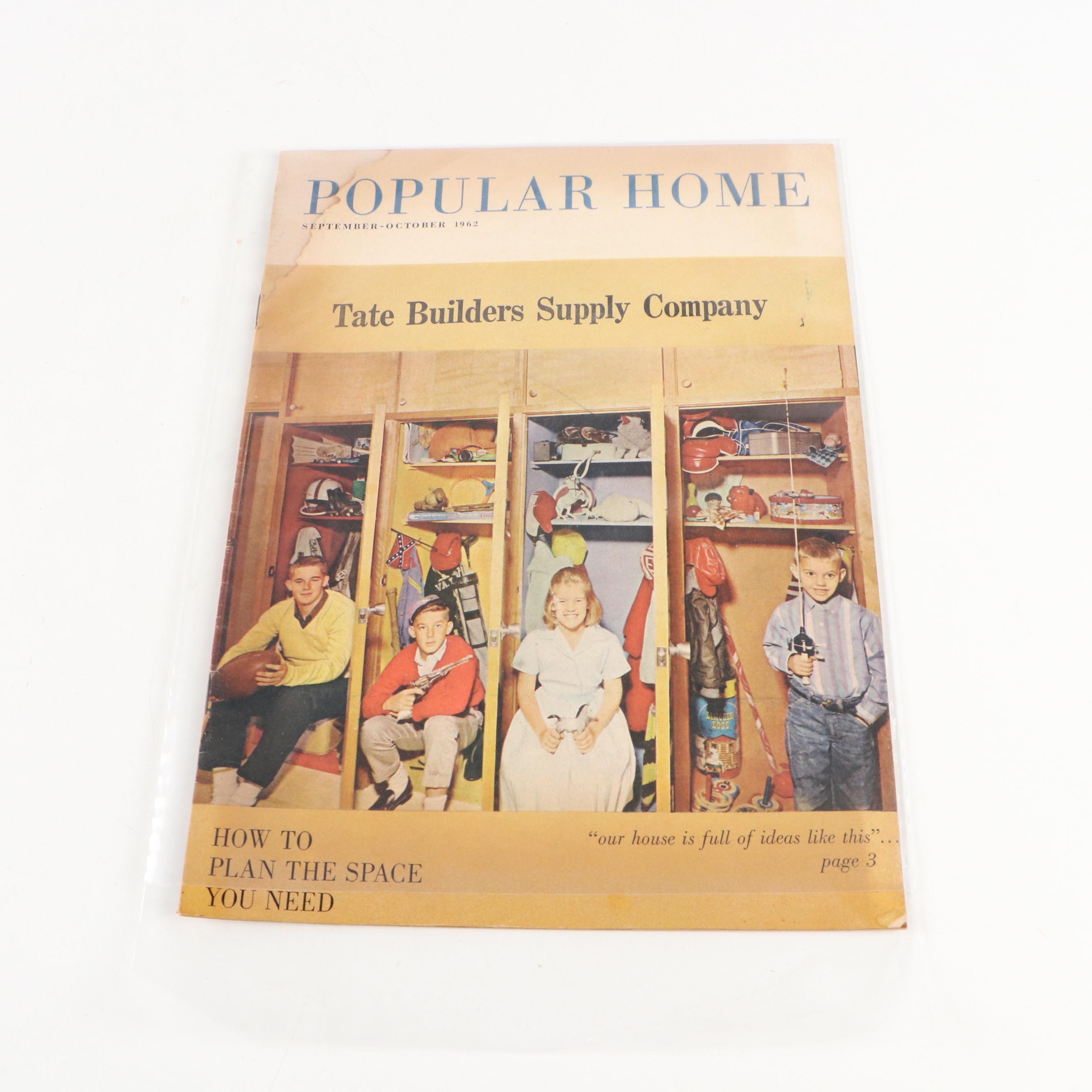 "Popular Home" and More Magazines, Mid-20th Century