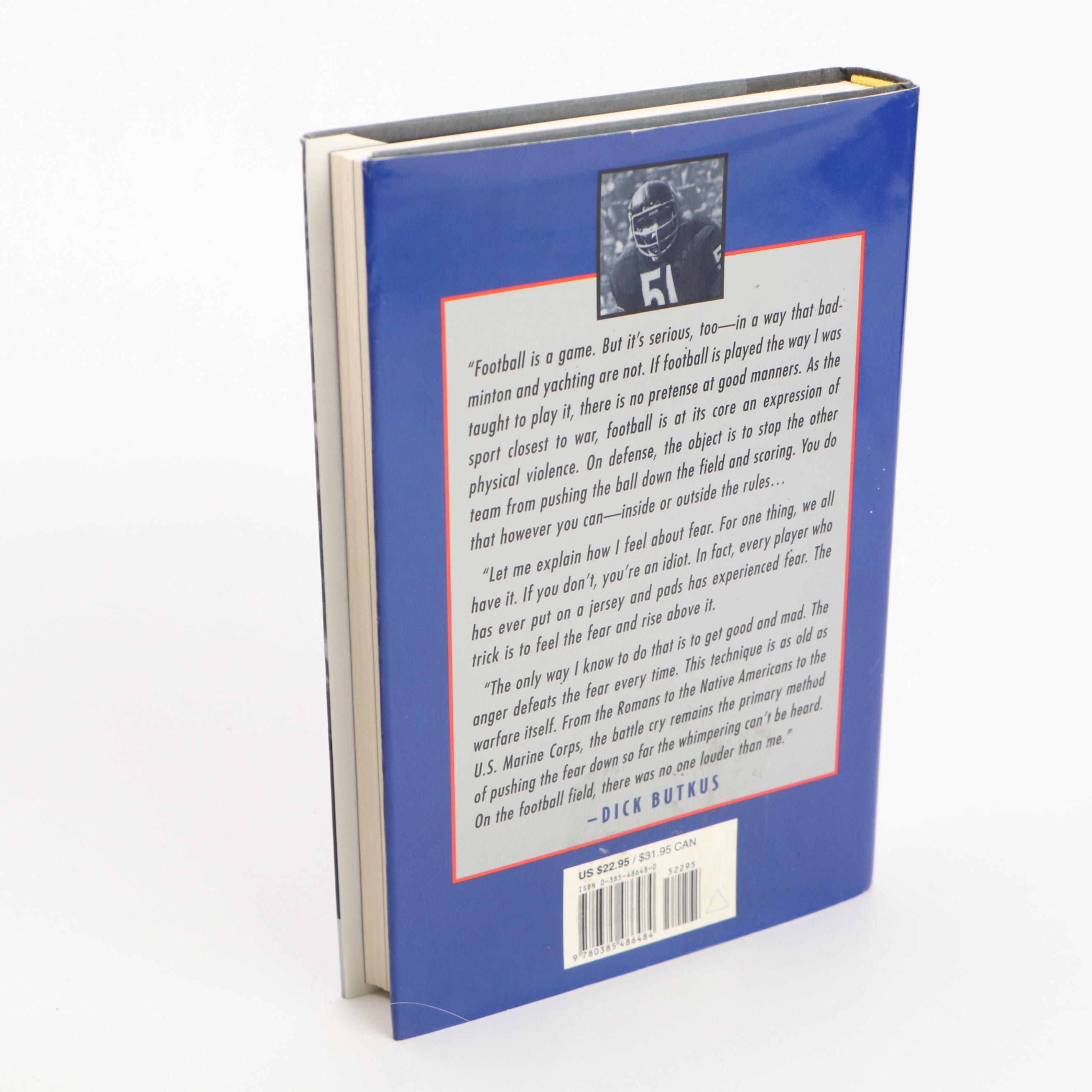 First Edition "Butkus: Flesh and Blood" by Butkus and Smith with More Books