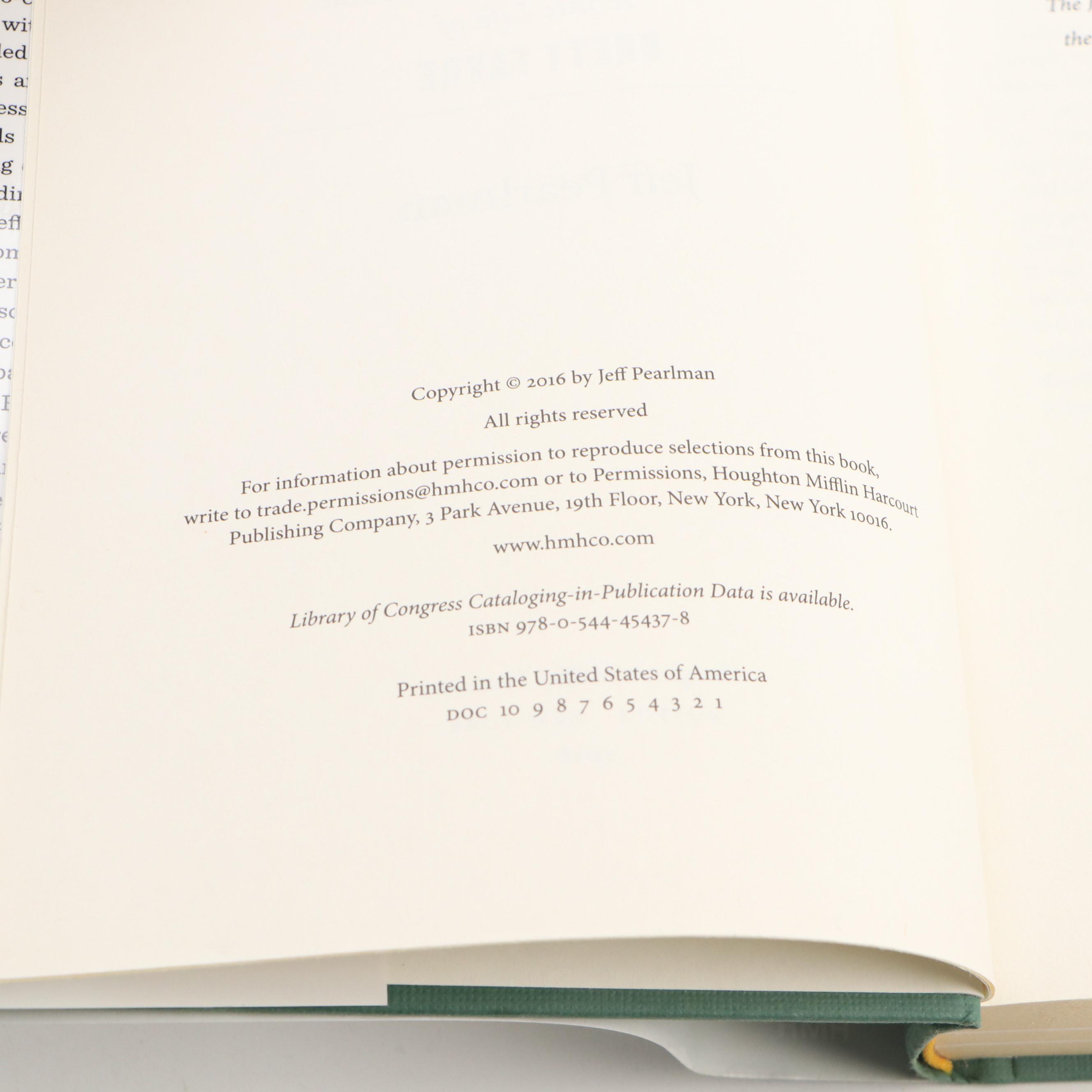 First Edition "Butkus: Flesh and Blood" by Butkus and Smith with More Books