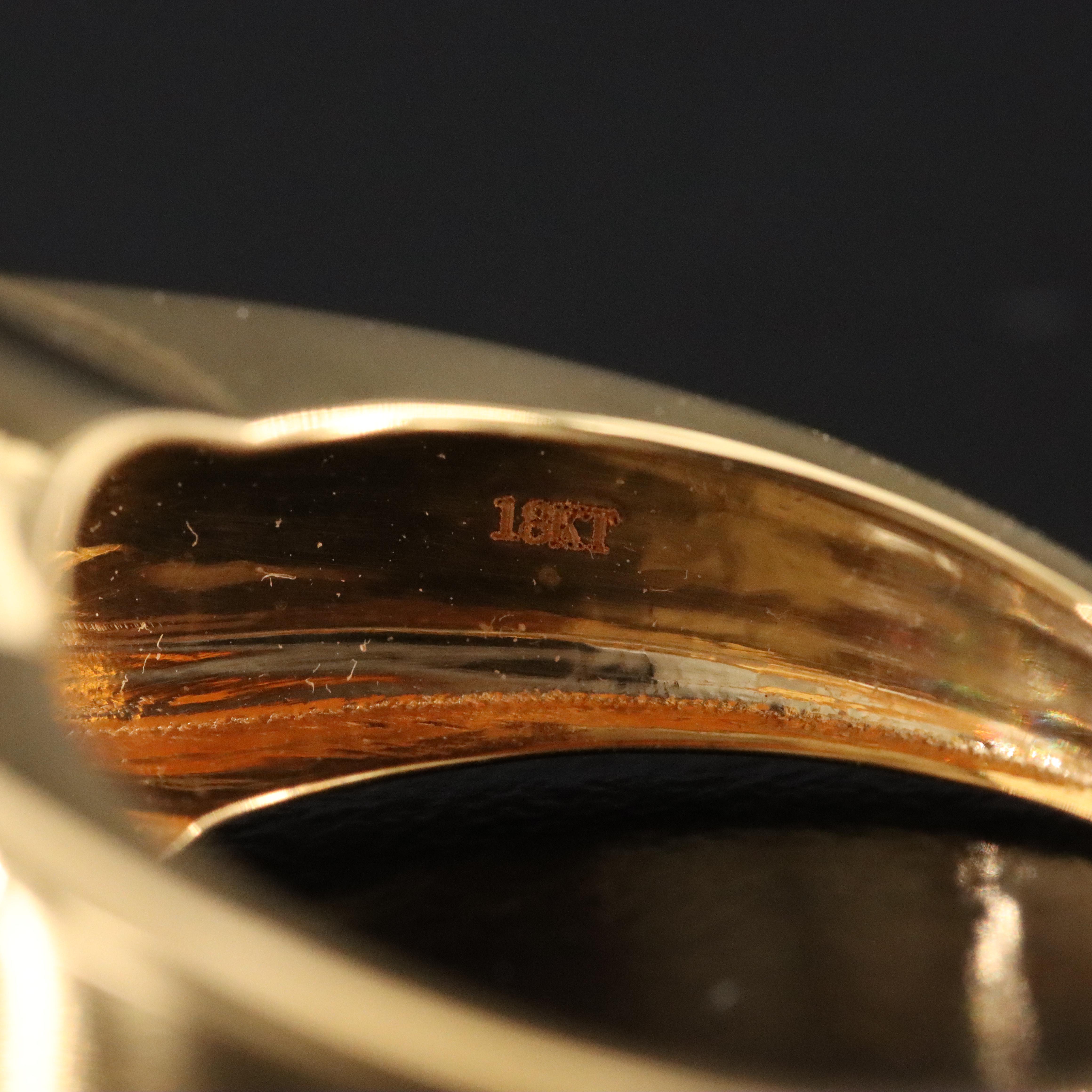 18K 5.01 CT Lab Grown Diamond Solitaire Ring with IGI Report