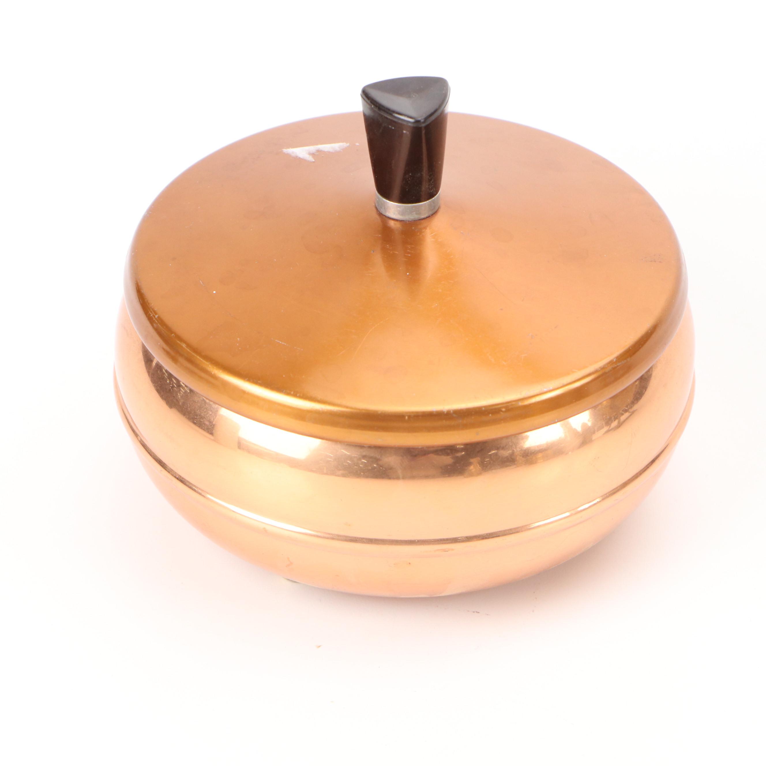 Indian Brass and Copper Planters, Vases, and More