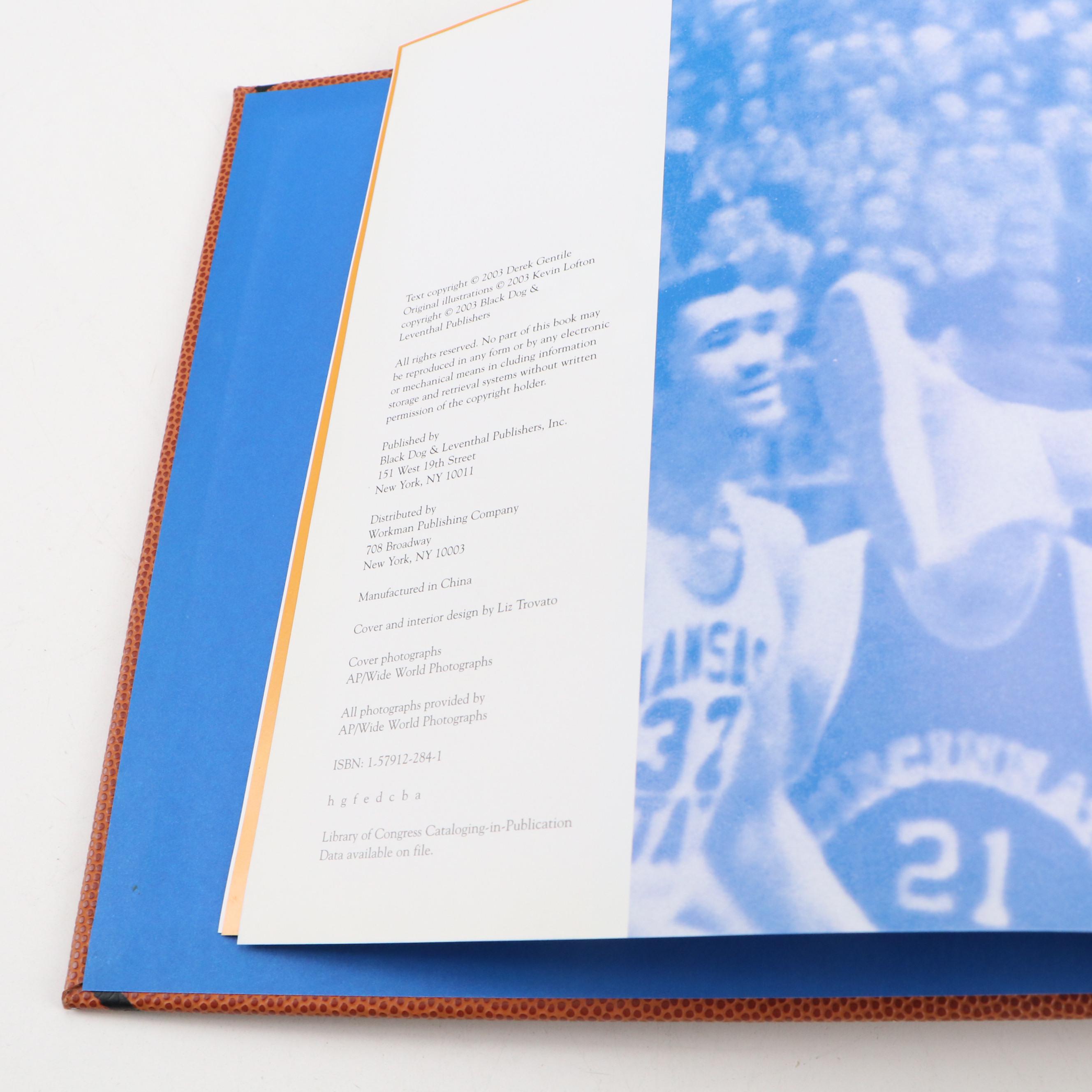 "Luka Dončić" and "Nikola Jokić" Funko Pop! Figures with Basketball Books