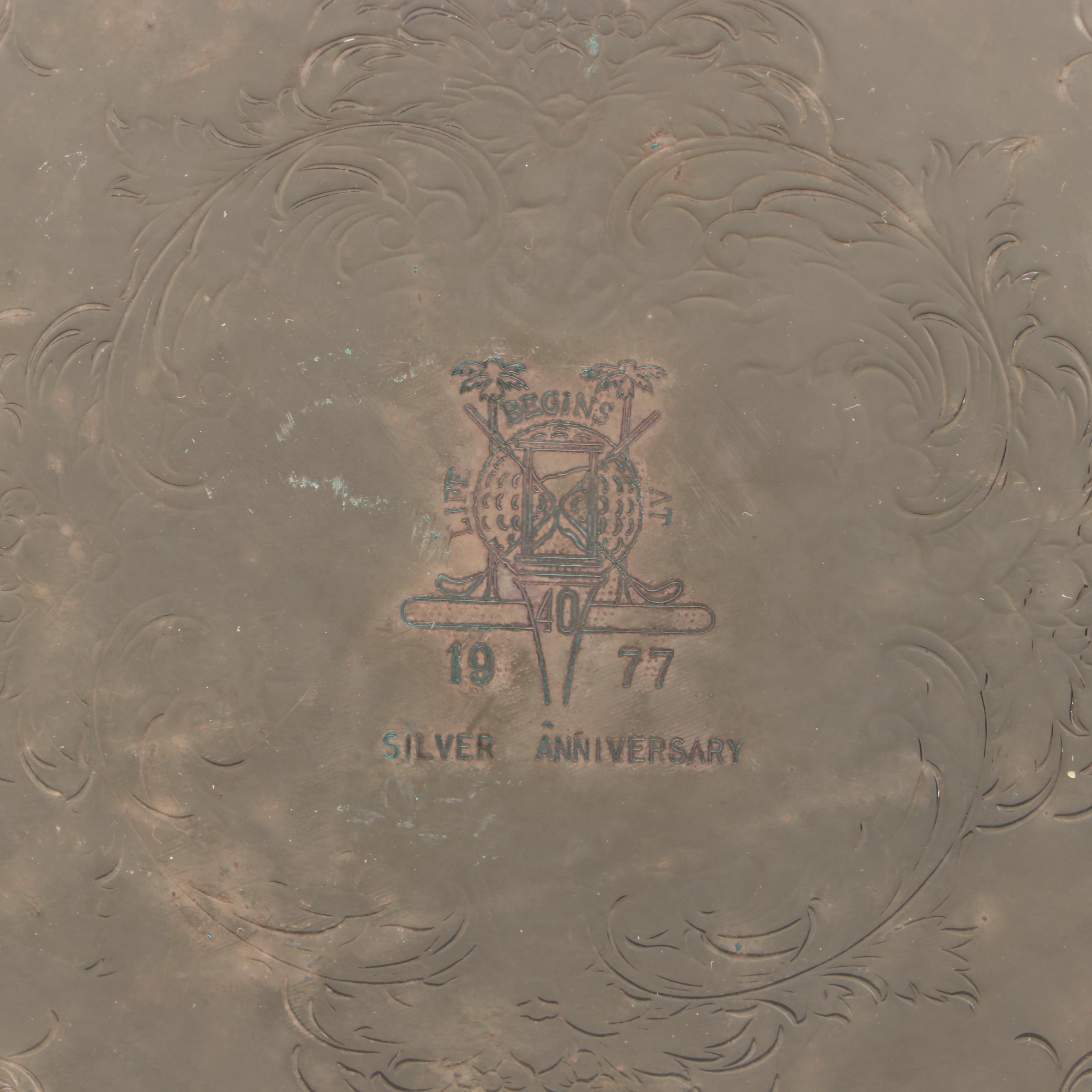 Gorham Paul Revere Bowls with Other Silver Plate Serving Pieces