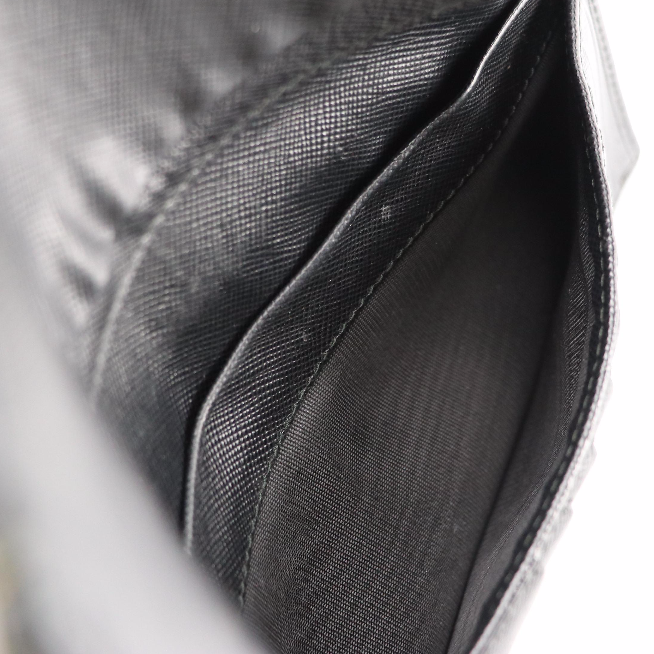 Prada Bifold Long Wallet in Saffiano Leather