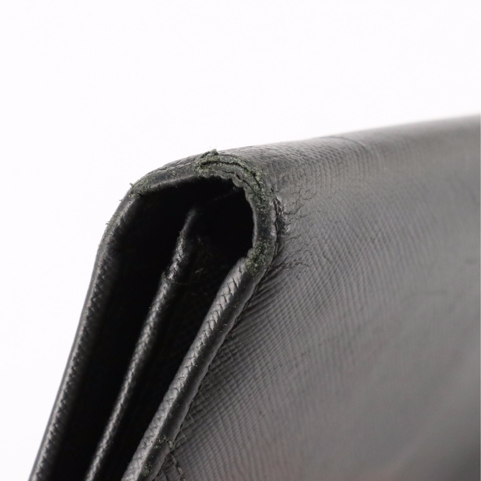 Prada Bifold Long Wallet in Saffiano Leather