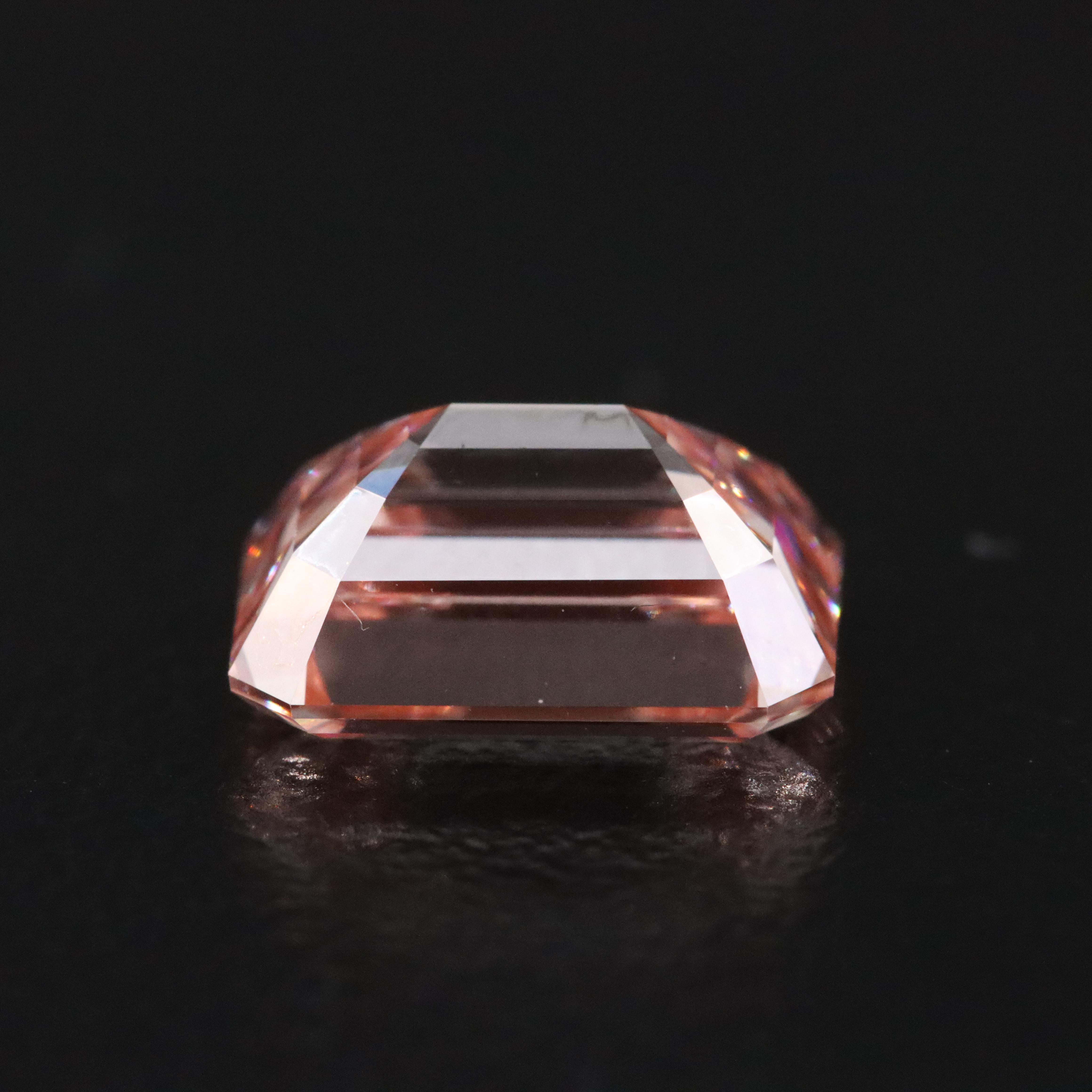 Loose 3.03 CT Lab Grown Fancy Pink Diamond with IGI Report