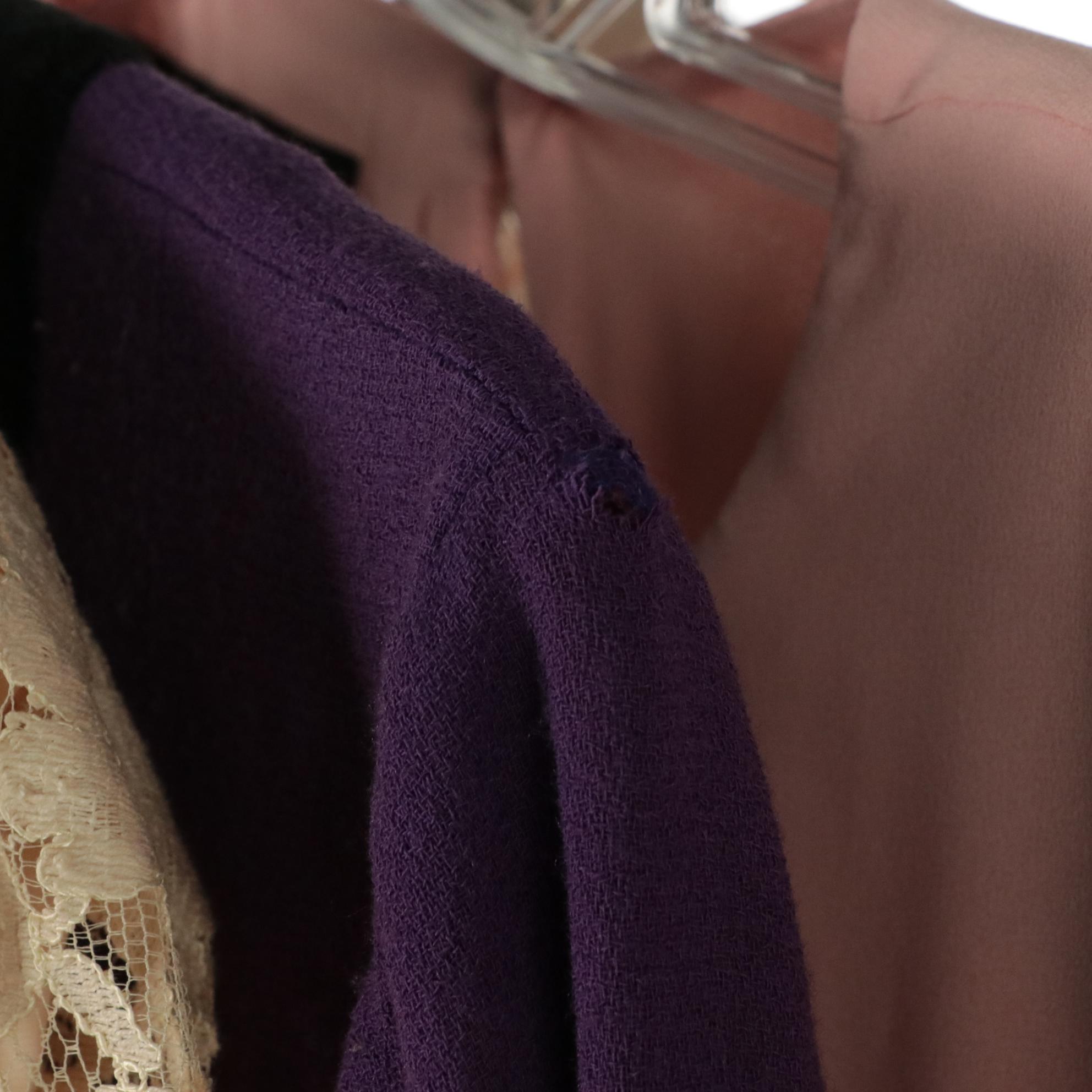 Bill Blass Metallic Tweed Dress, Michael Kors Bodycon Dress, and Vintage Dresses