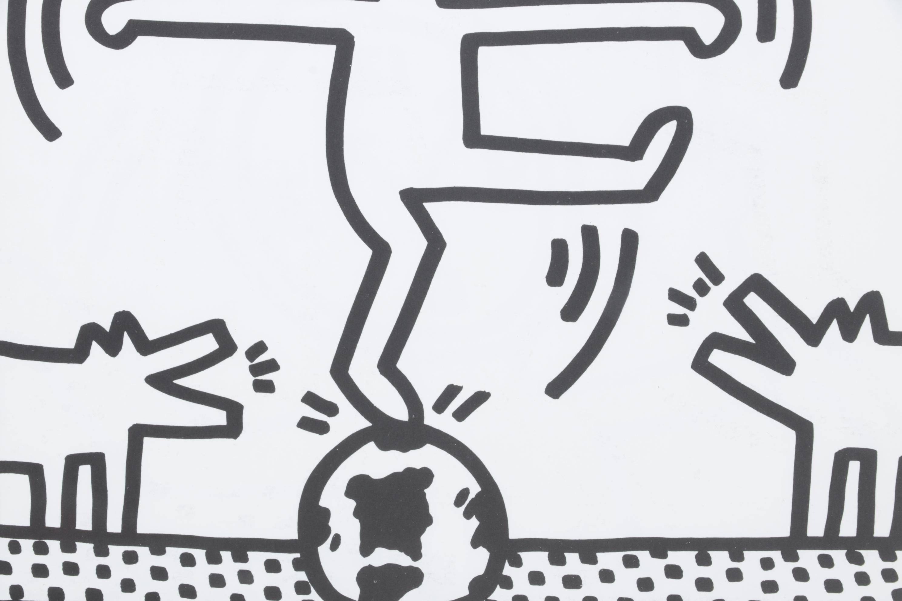 Lithograph after Keith Haring, Untitled (From the Napoli Series), May 1983