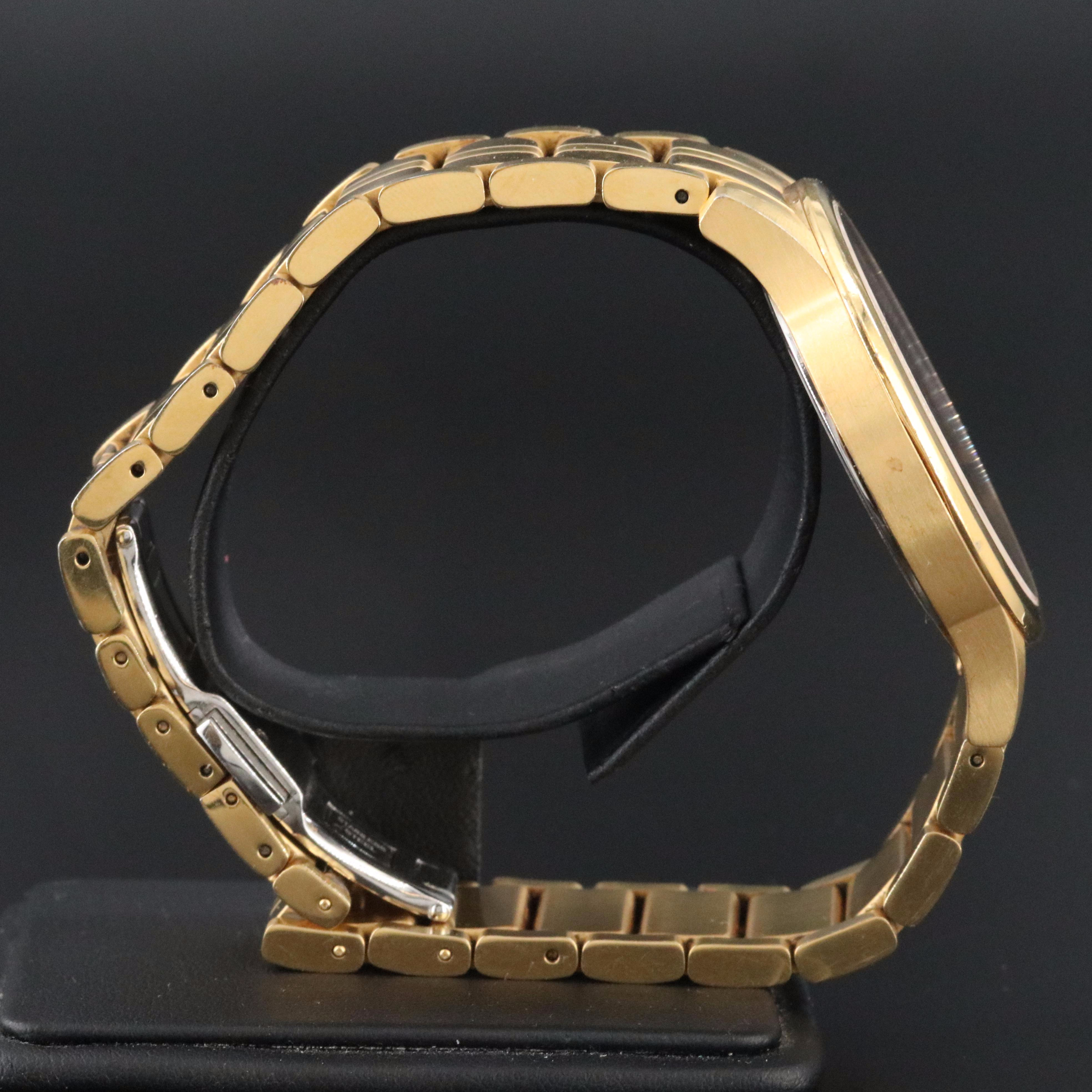 Movado Museum Classic Gold PVD and Stainless Steel Watch