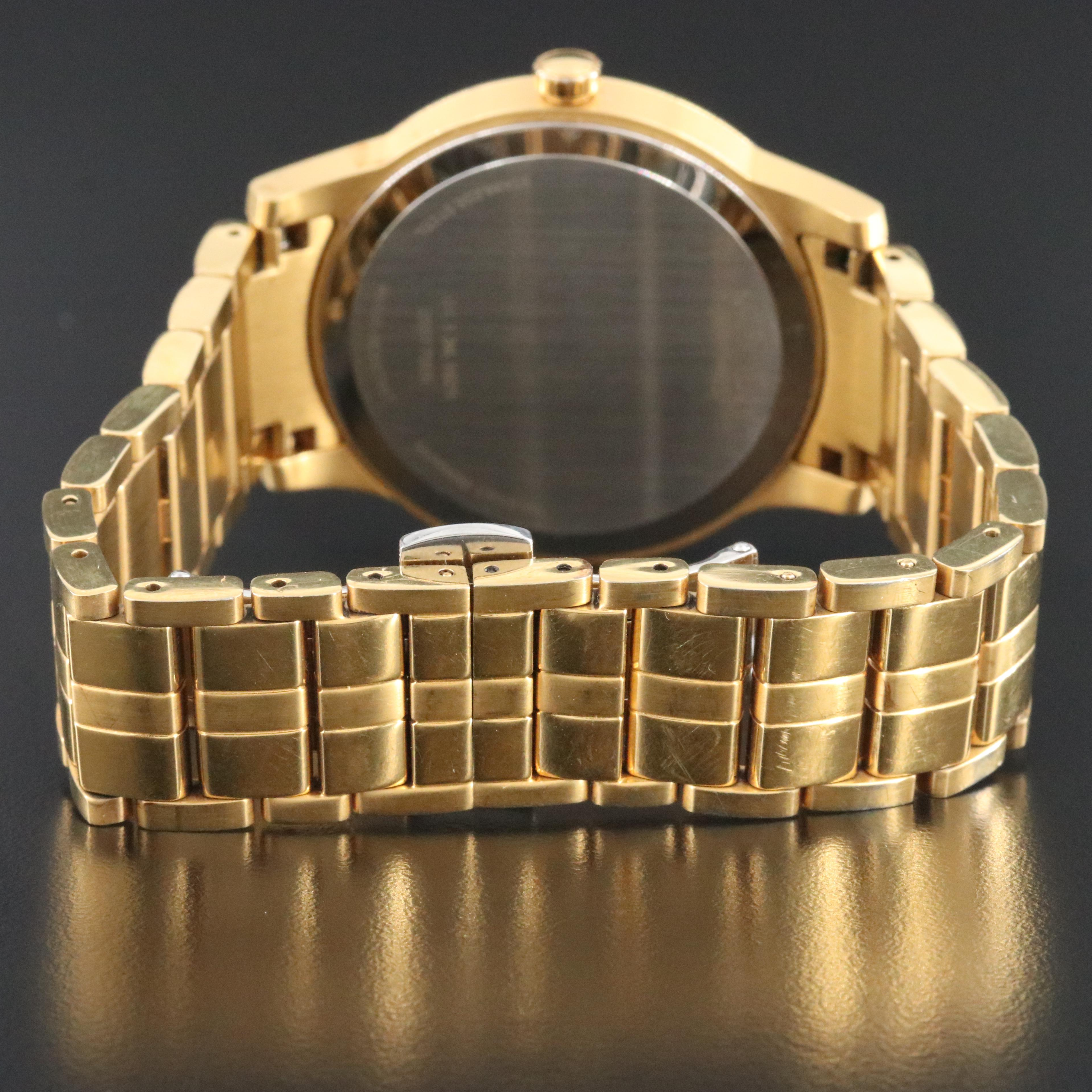 Movado Museum Classic Gold PVD and Stainless Steel Watch