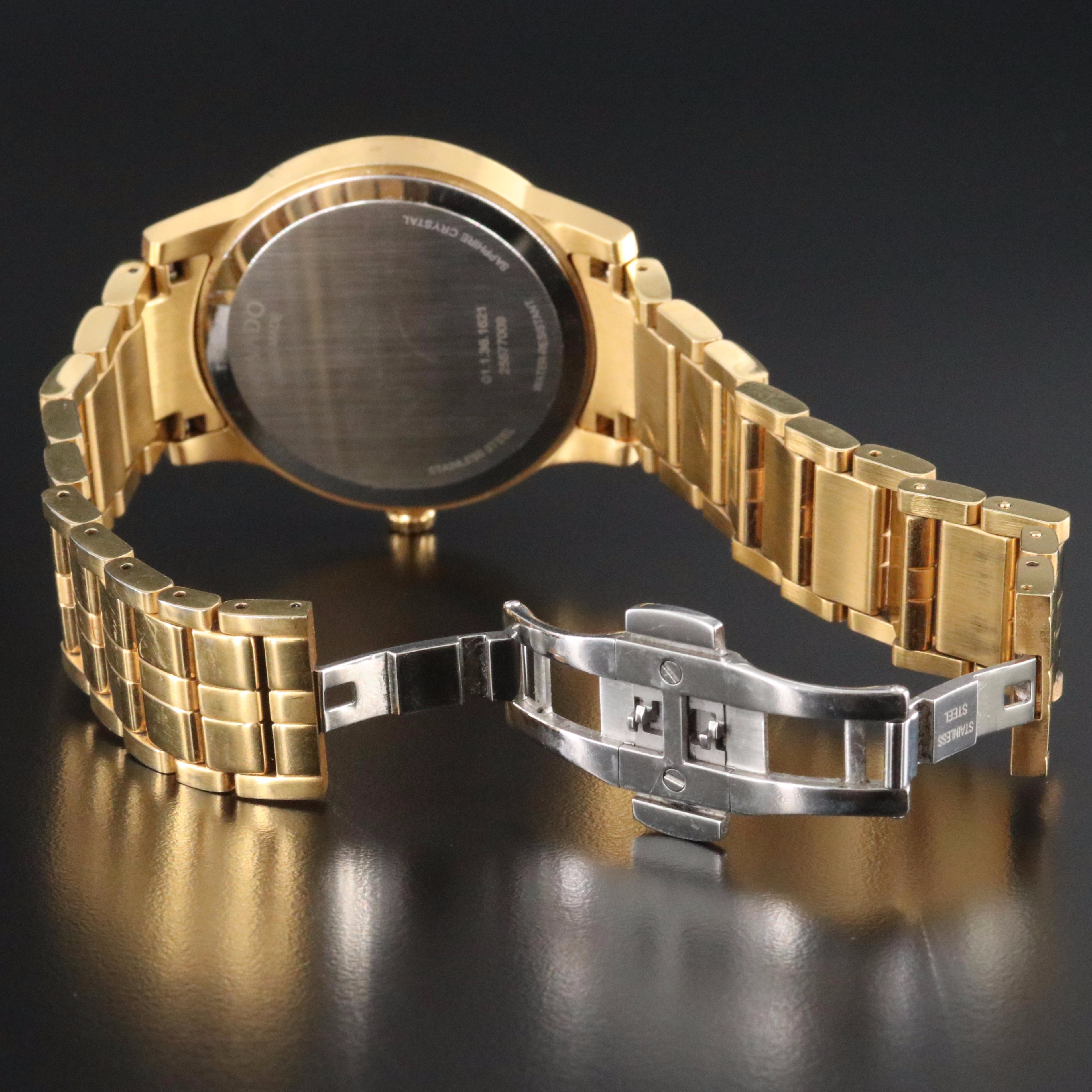 Movado Museum Classic Gold PVD and Stainless Steel Watch