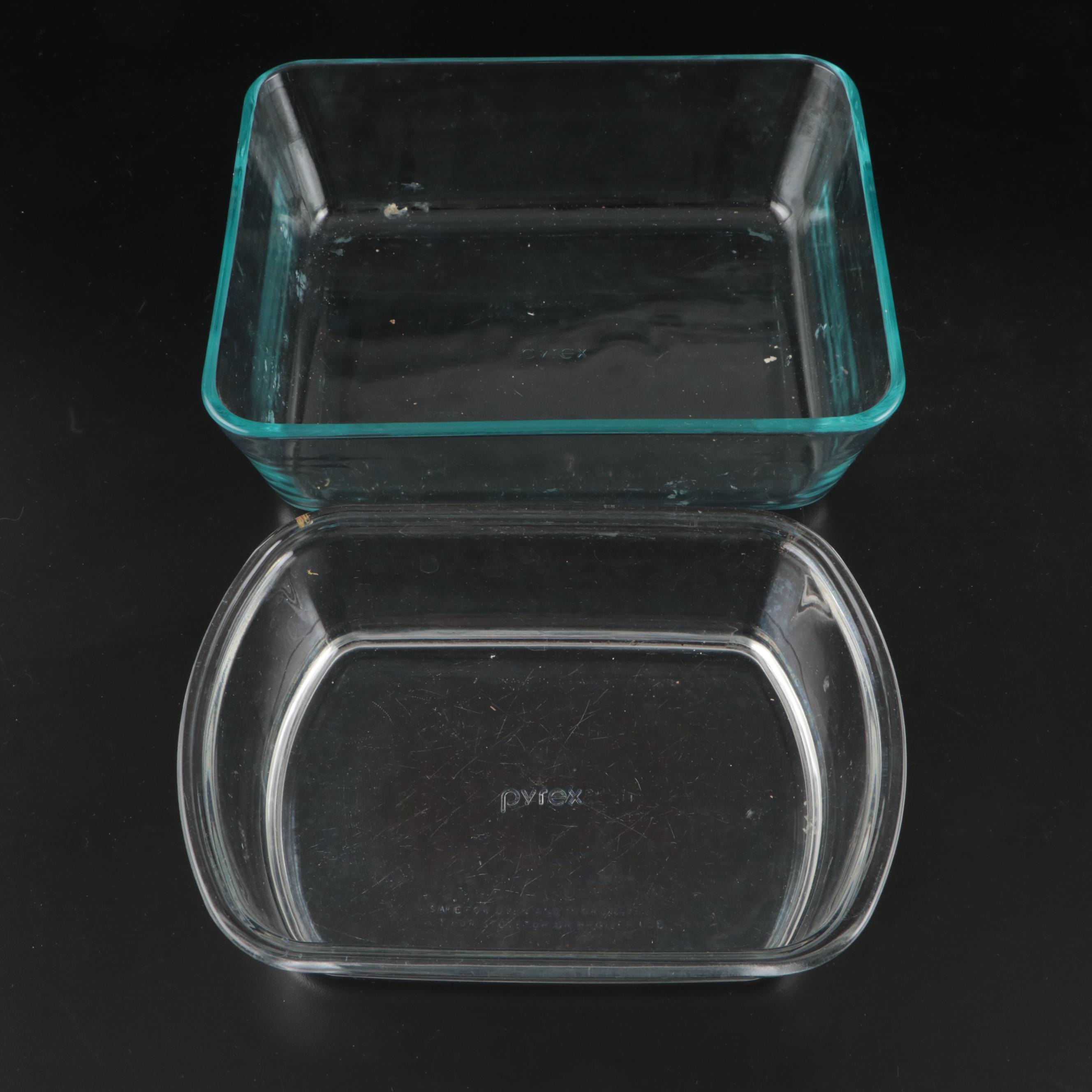 Indiana Glass Pebble and Leaf Corn Cob Dishes with Other Bakeware and Tableware