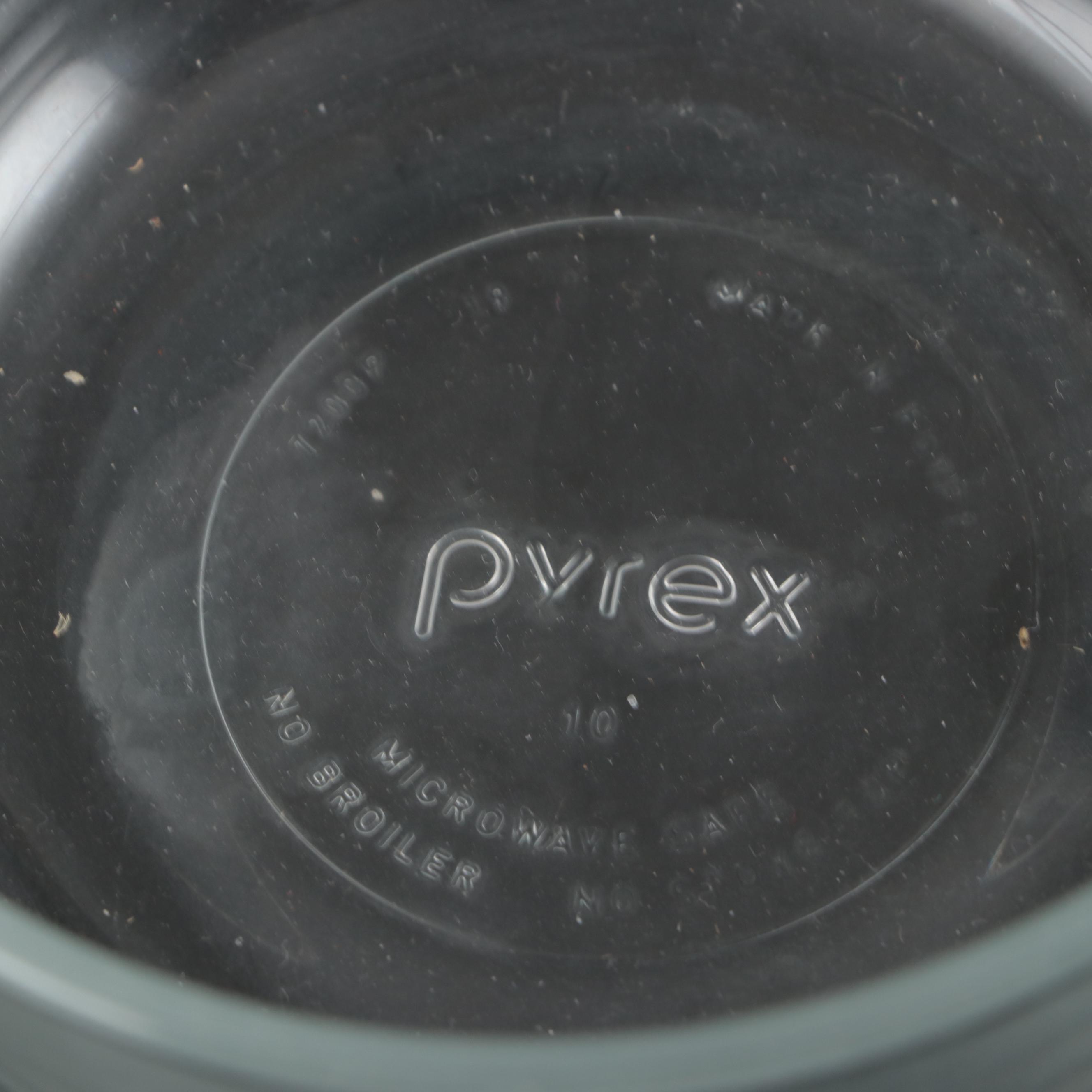 Indiana Glass Pebble and Leaf Corn Cob Dishes with Other Bakeware and Tableware