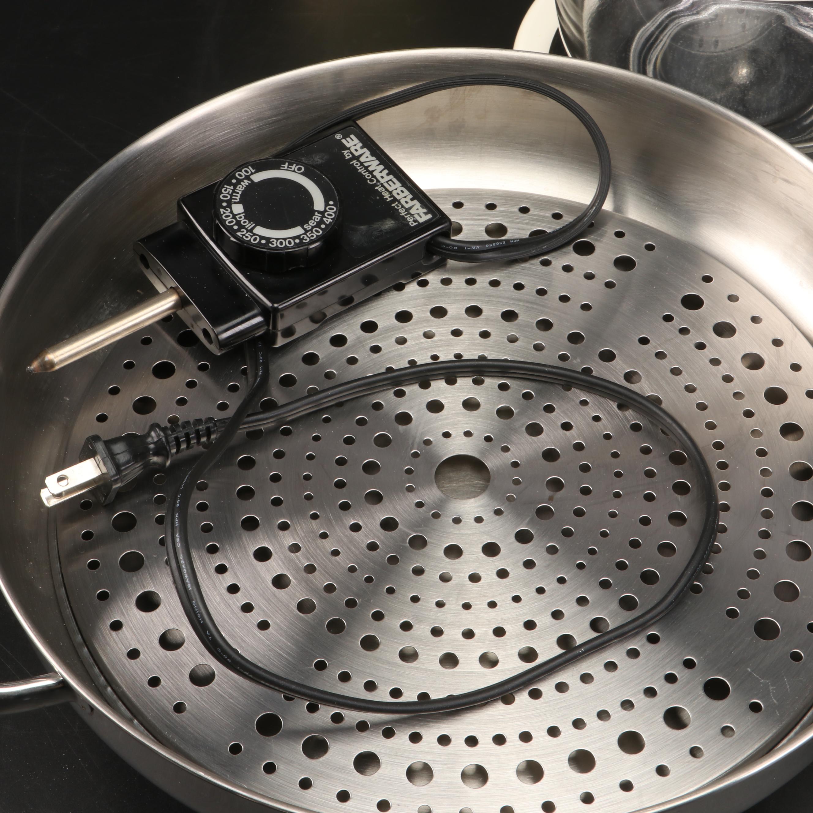 Sunbeam Mixmaster, Farberware Electric Skillet, and Other Kitchen Appliances