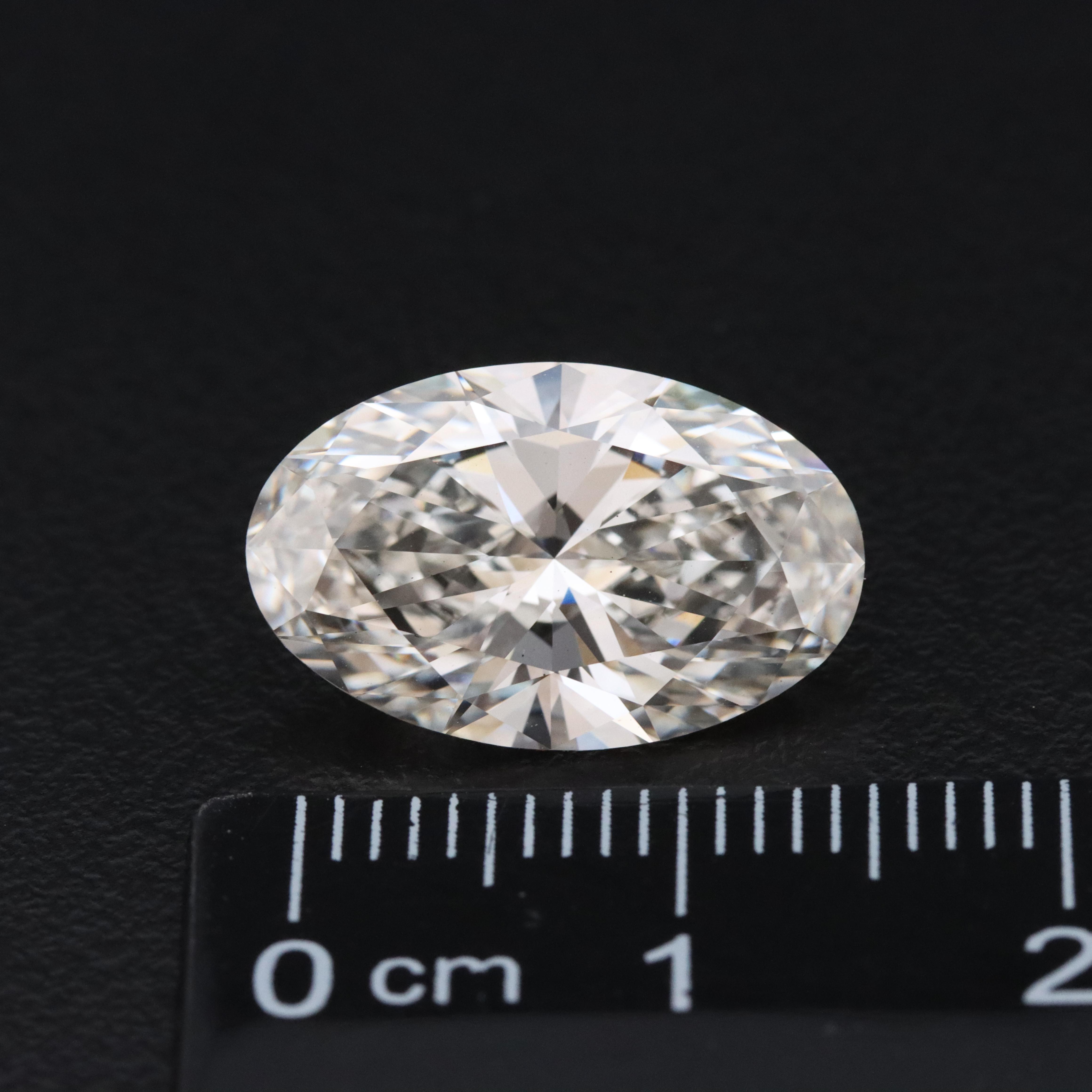 Loose 6.46 CT Lab Grown Diamond with an IGI Report