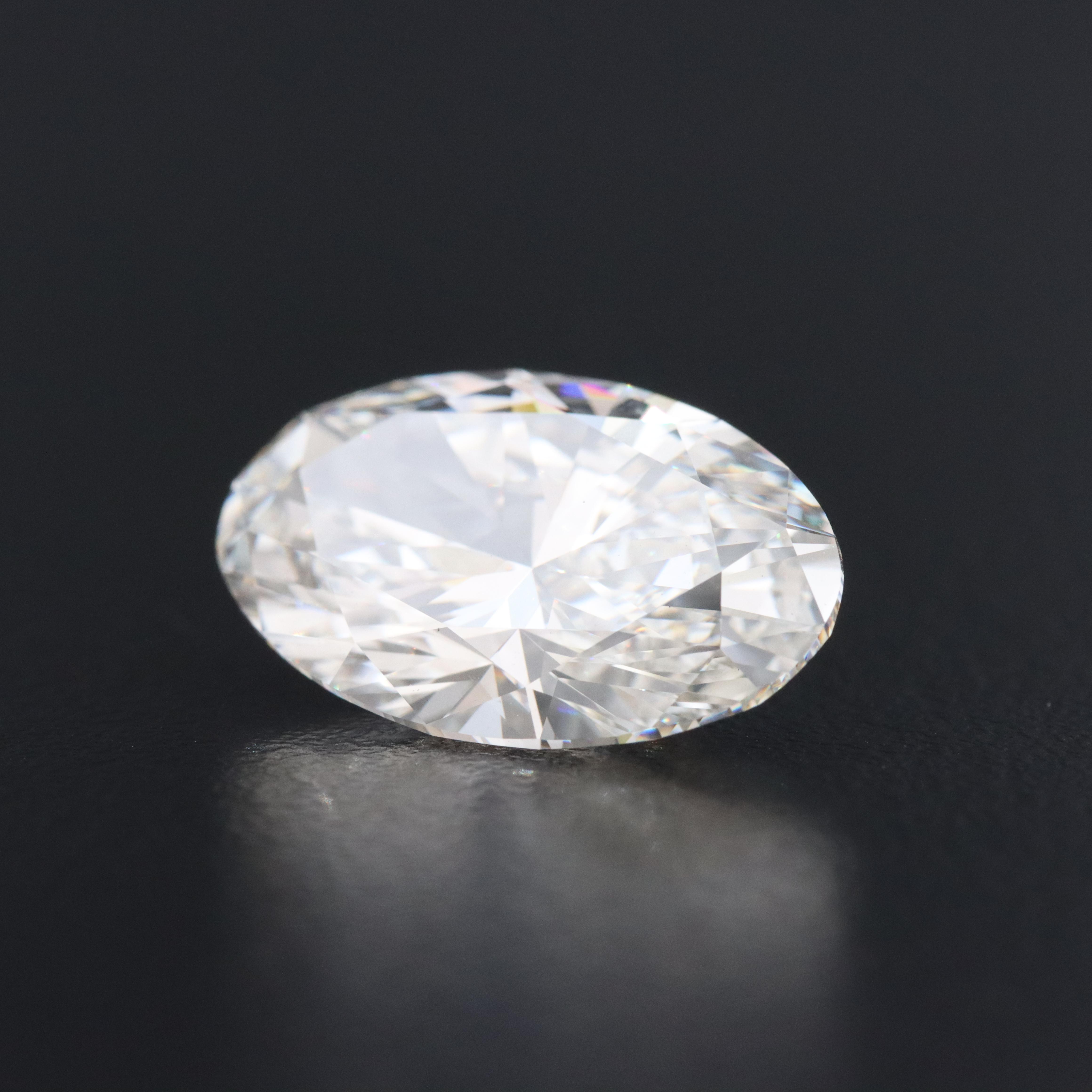Loose 6.46 CT Lab Grown Diamond with an IGI Report