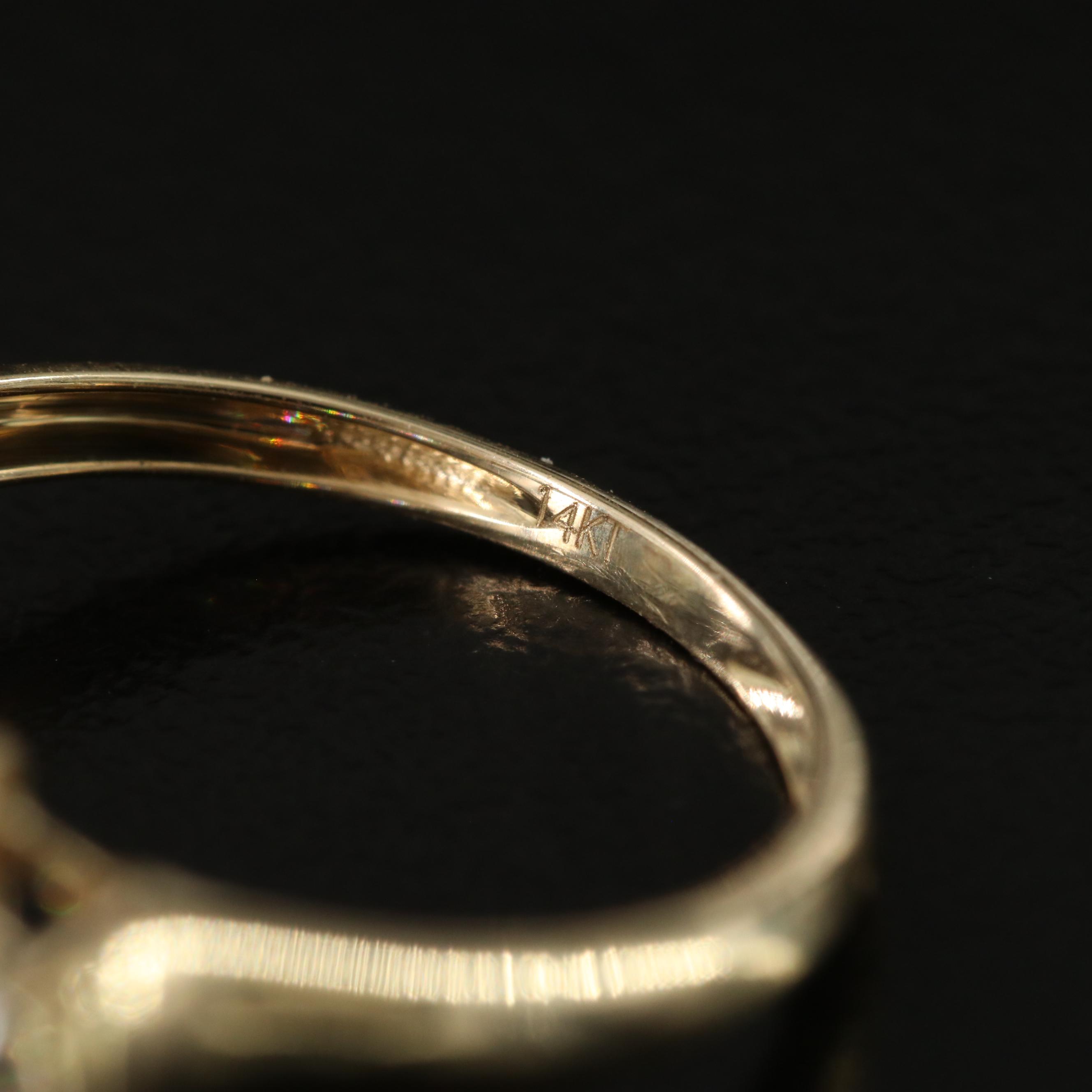 14K 4.86 CTW Lab Grown Diamond Ring with IGI Report