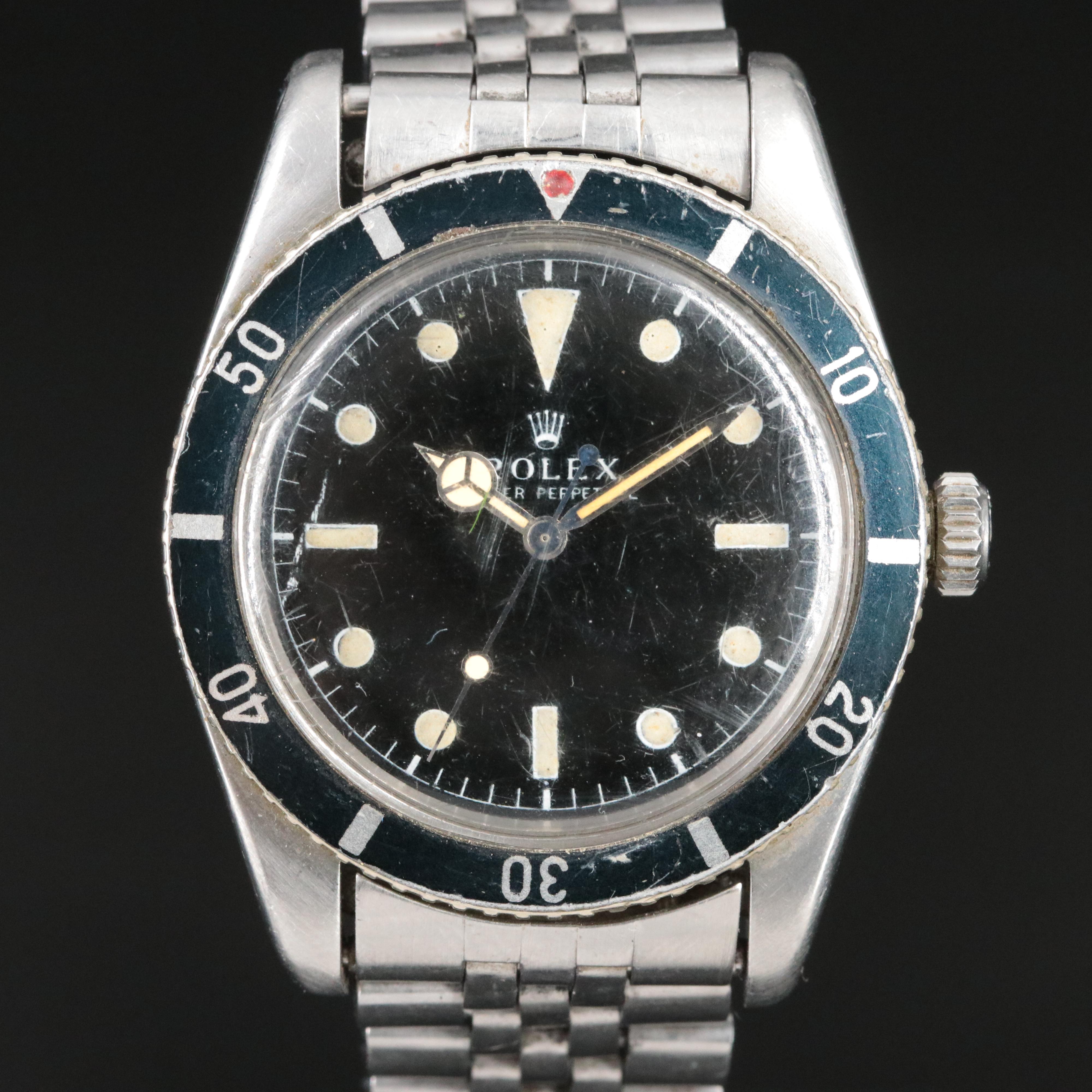 1957 Rolex Submariner 6536 Model Watch