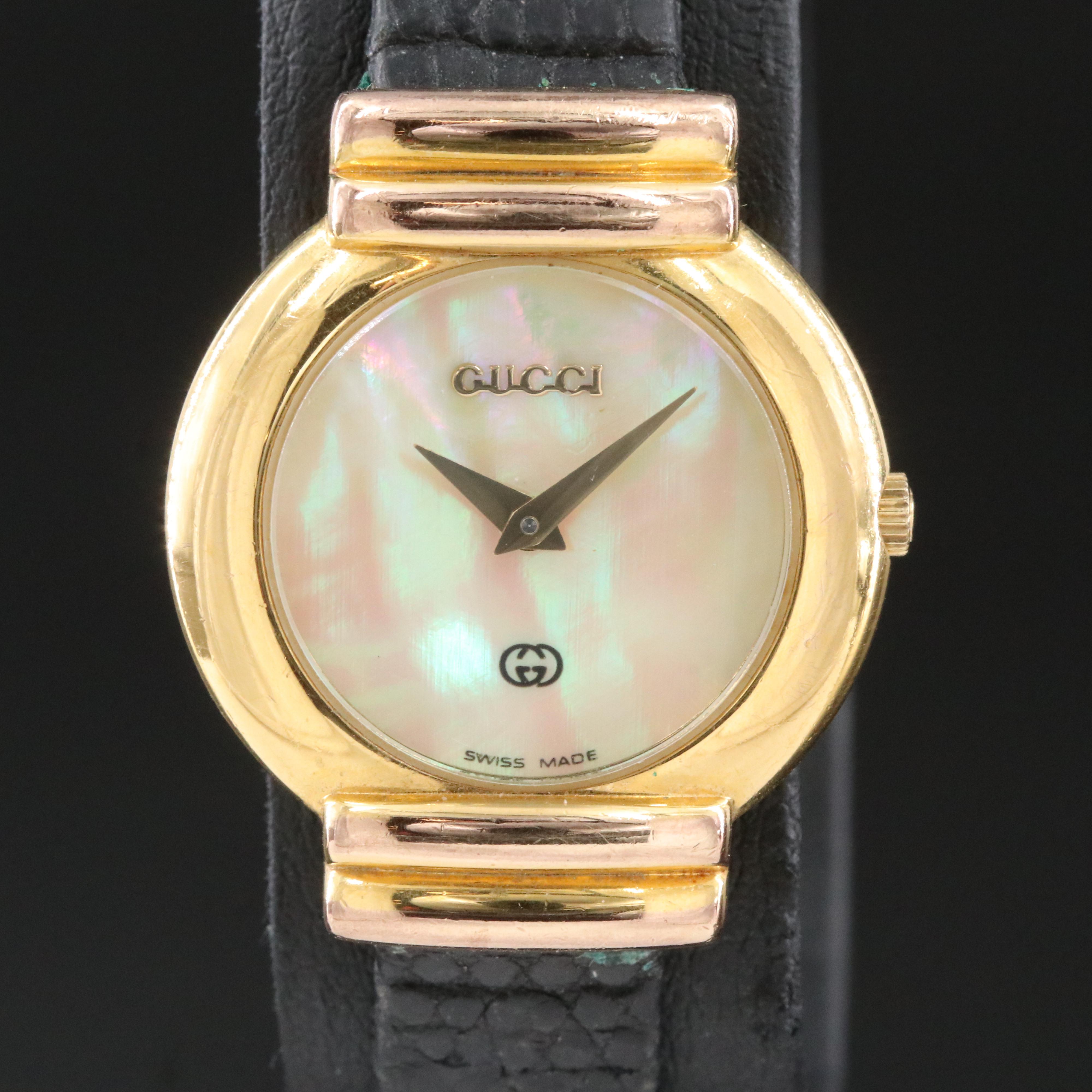 Gucci 5300L Gold-Plated 24mm Quartz Watch