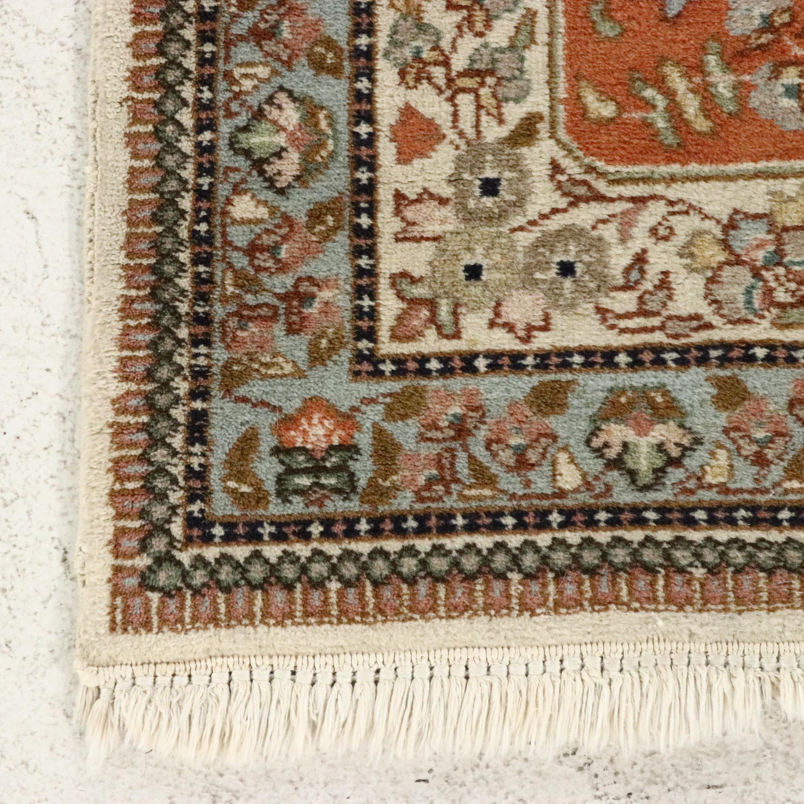 2'8 x 4'3 Hand-Knotted Persian Tabriz Accent Rug