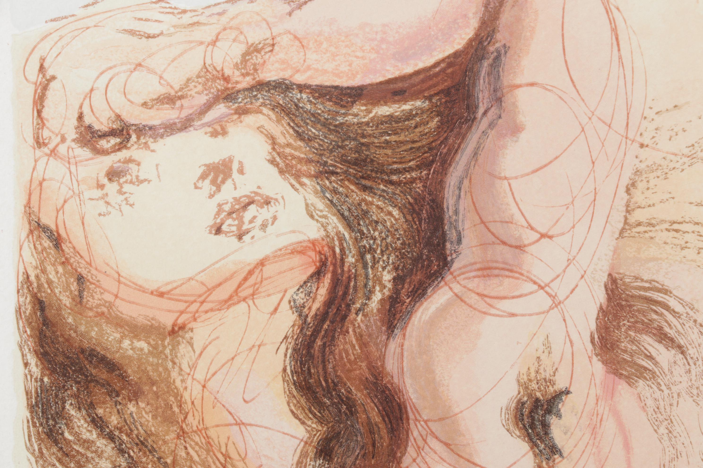 Salvador Dalí Wood Engraving "Le Songe", 1960-1964