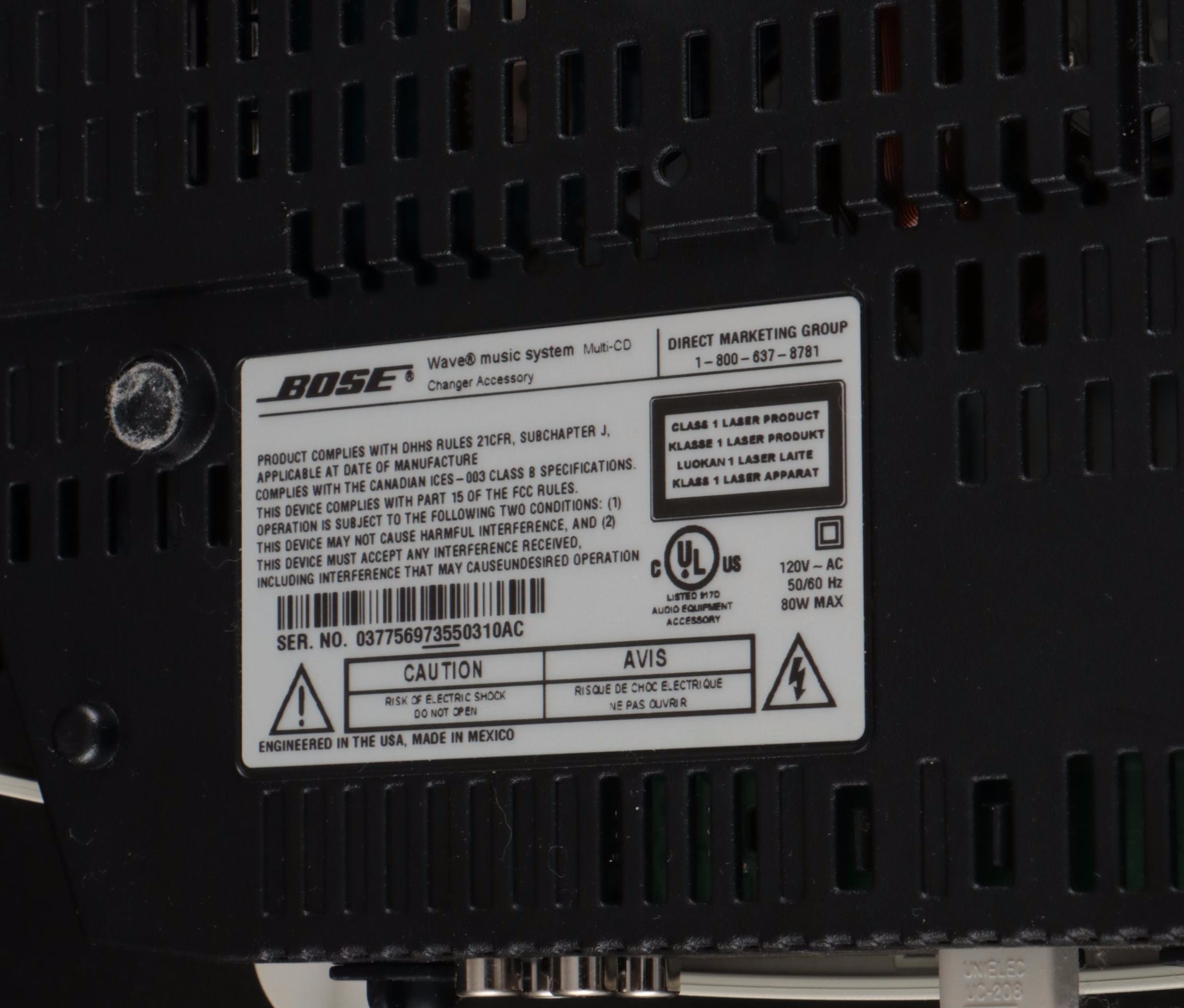 Bose Wave Music System CD Player