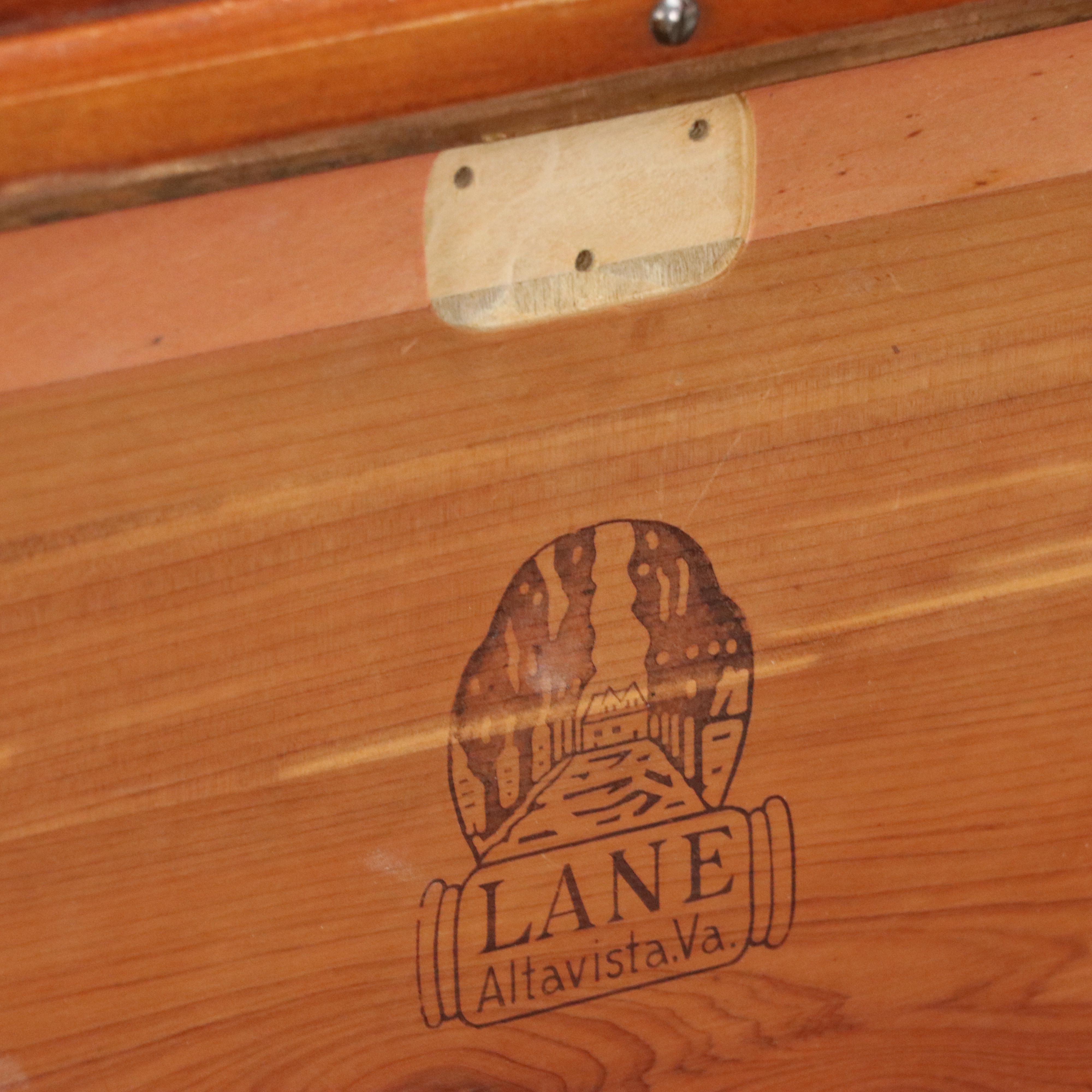 Lane Aroma-Tite Arts & Crafts Style Cedar-Lined Blanket Chest, Mid-20th C.