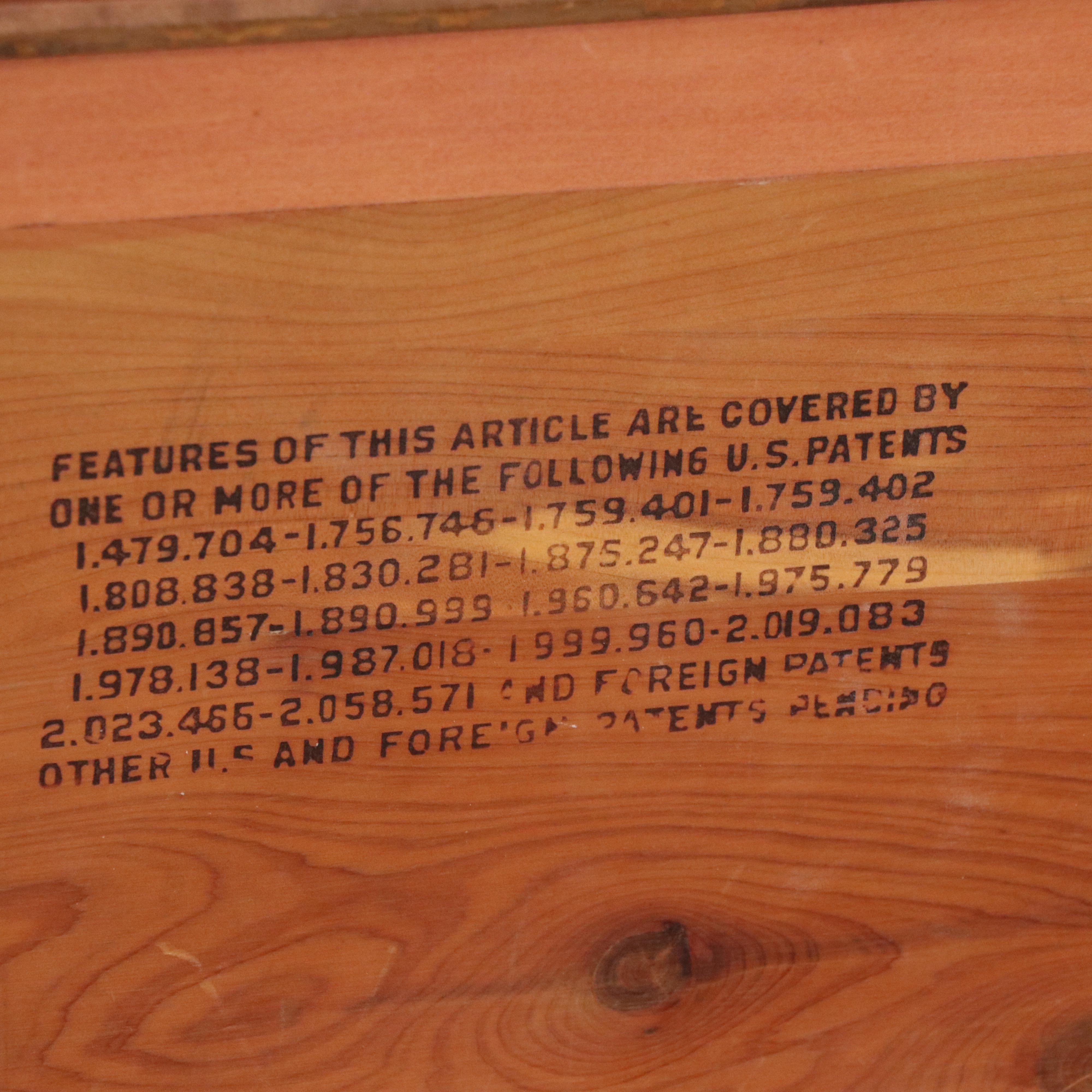 Lane Aroma-Tite Arts & Crafts Style Cedar-Lined Blanket Chest, Mid-20th C.