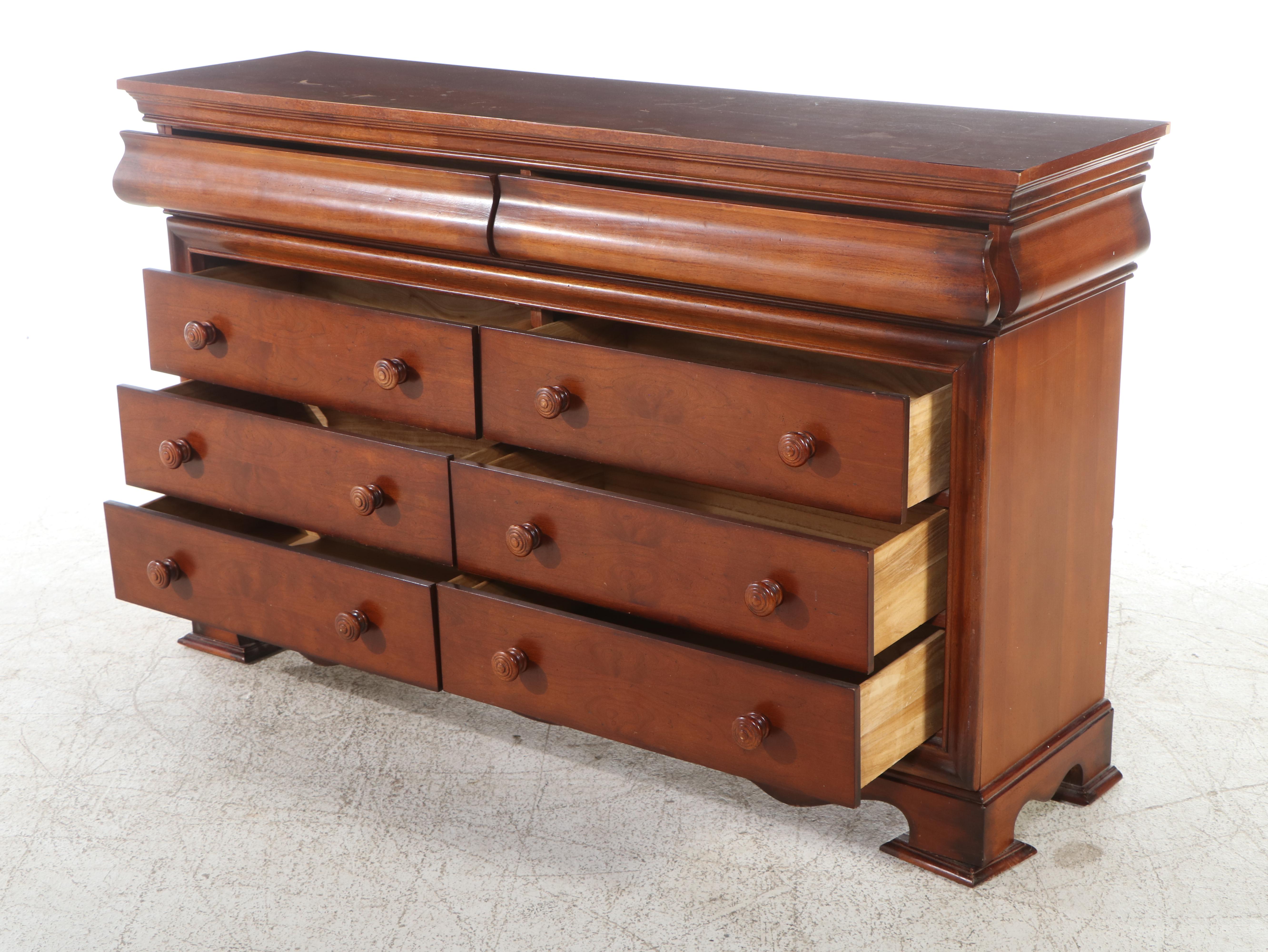 Louis Philippe Style Mahogany Dresser