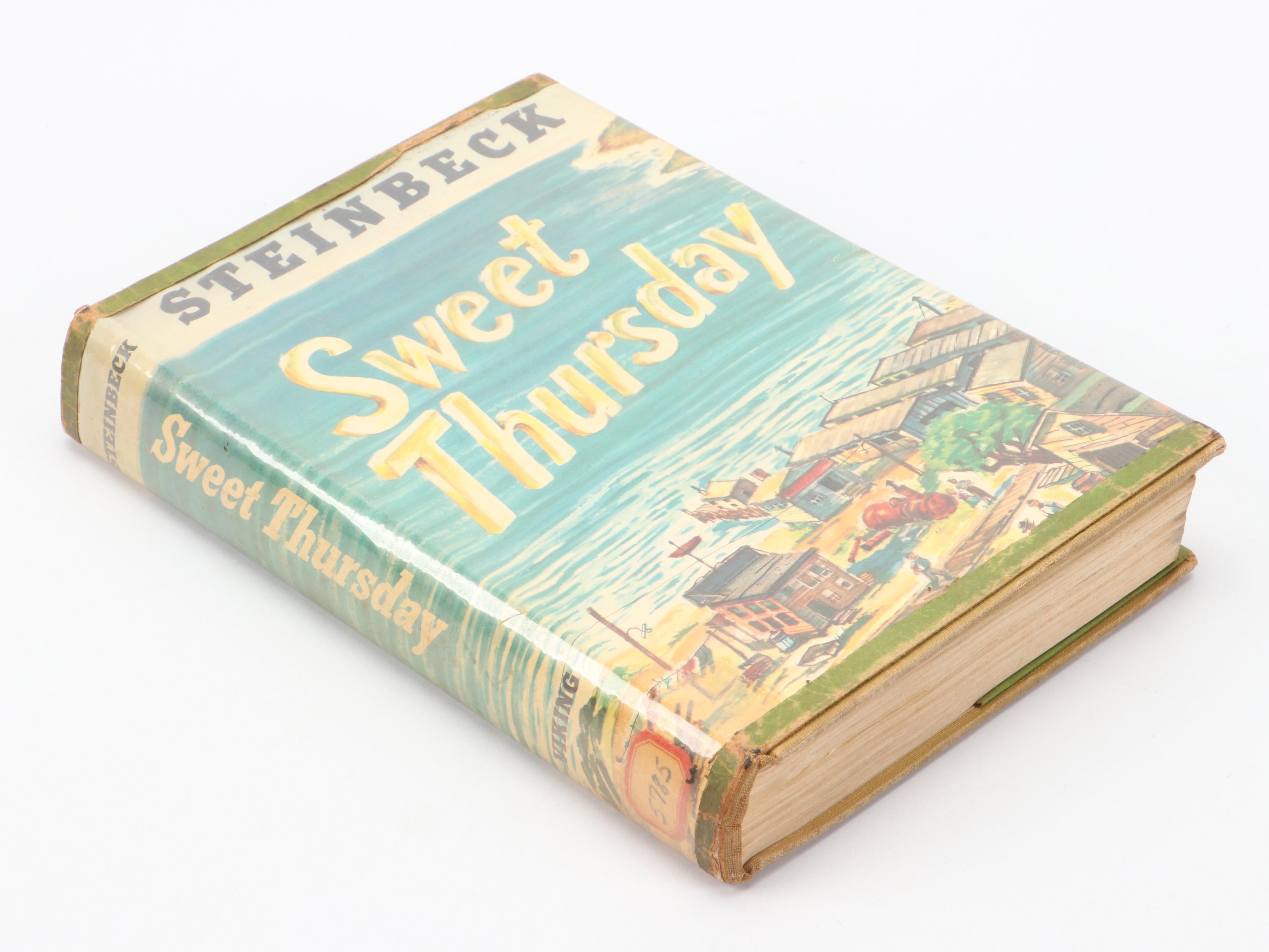 First Edition, First Printing "Sweet Thursday" by John Steinbeck, 1954