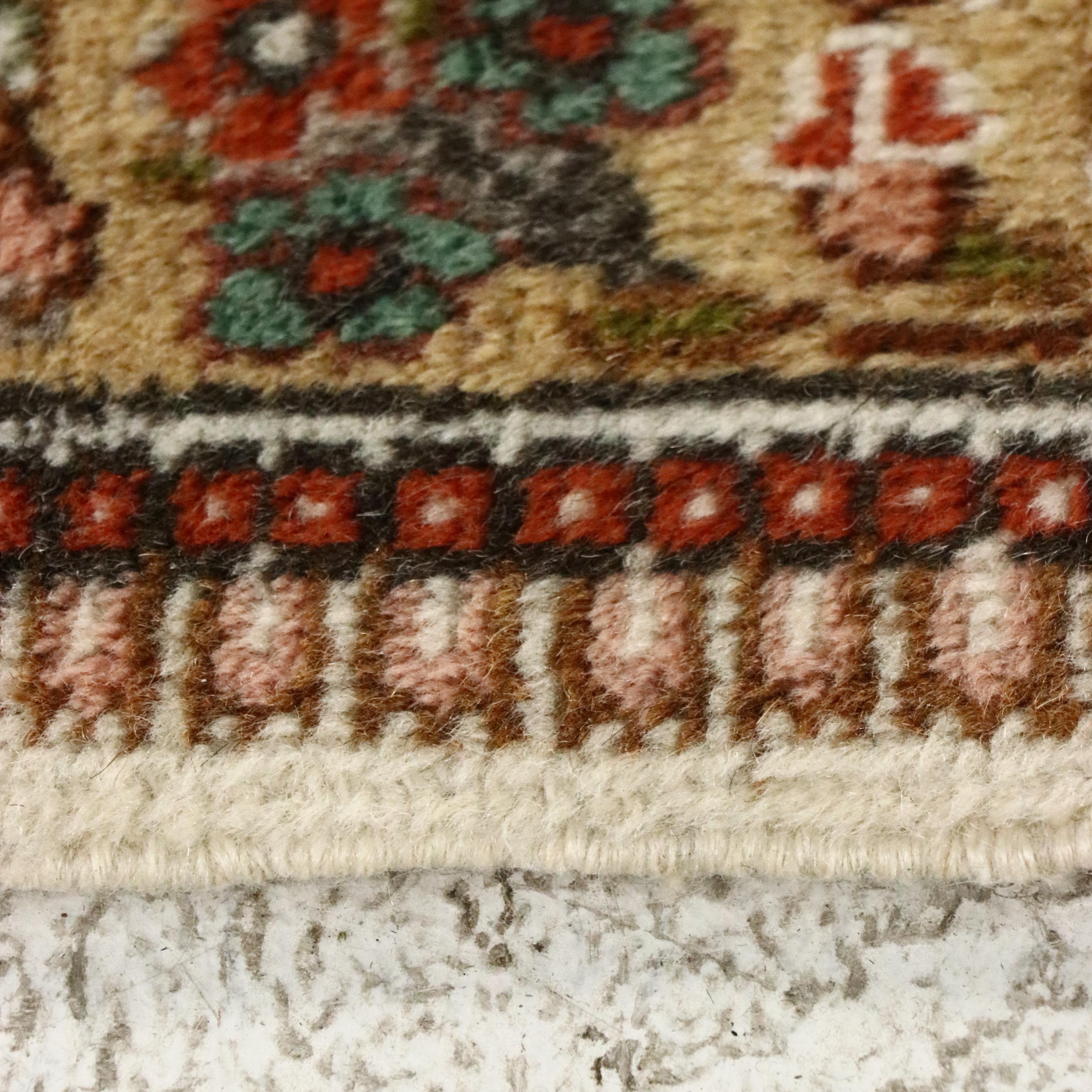 3'5 x 5'9 Hand-Knotted Persian Tabriz Area Rug