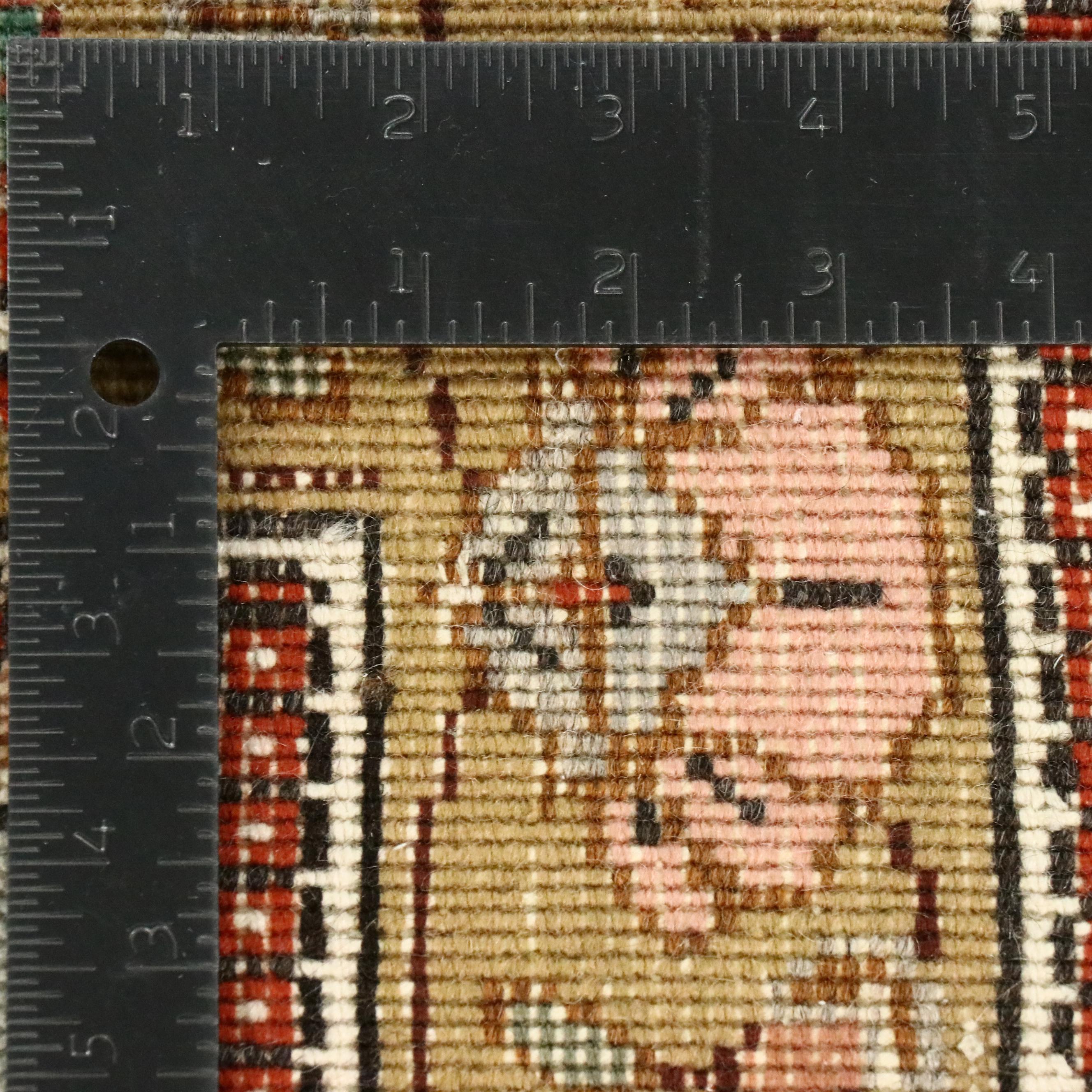 3'5 x 5'9 Hand-Knotted Persian Tabriz Area Rug