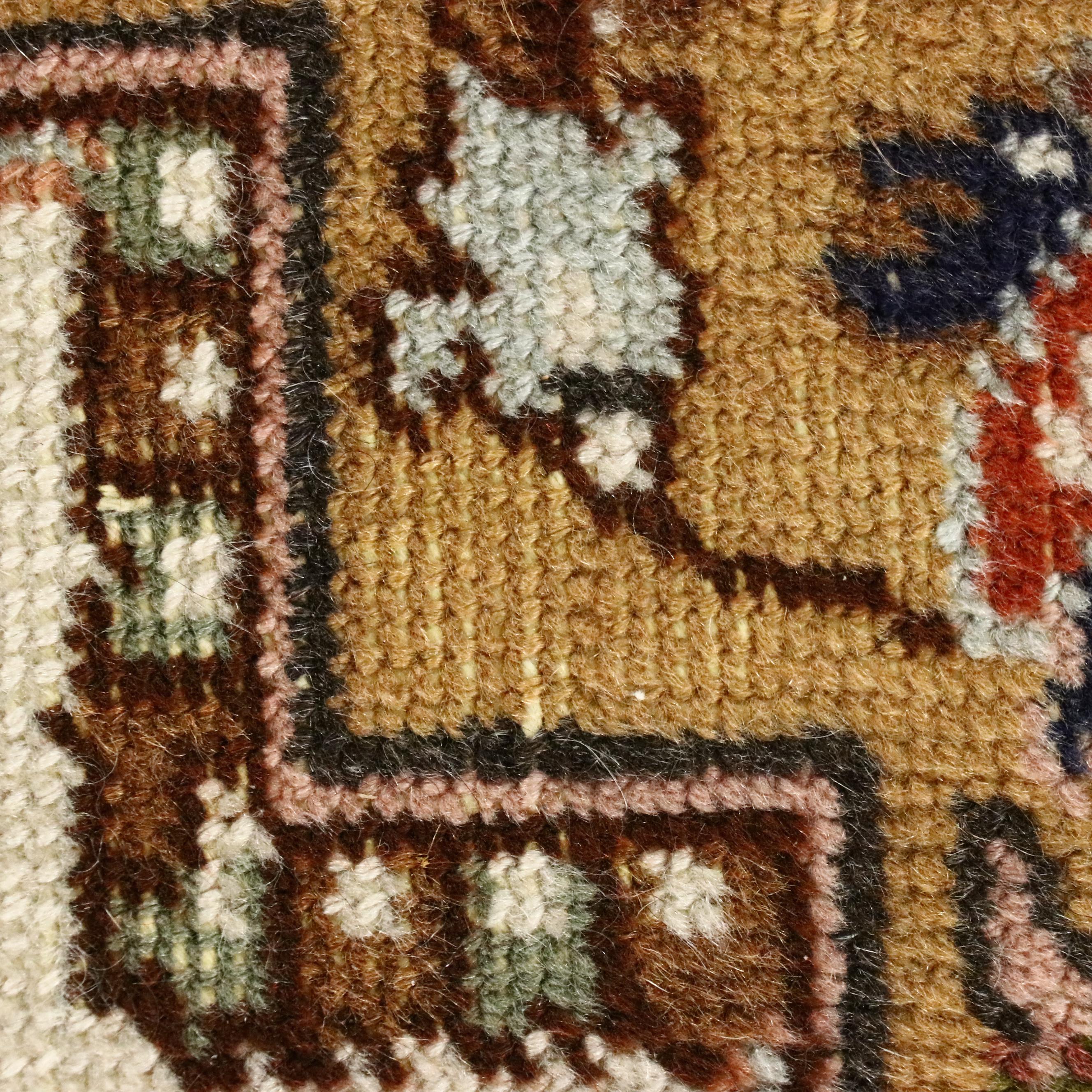 3'5 x 5'9 Hand-Knotted Persian Tabriz Area Rug