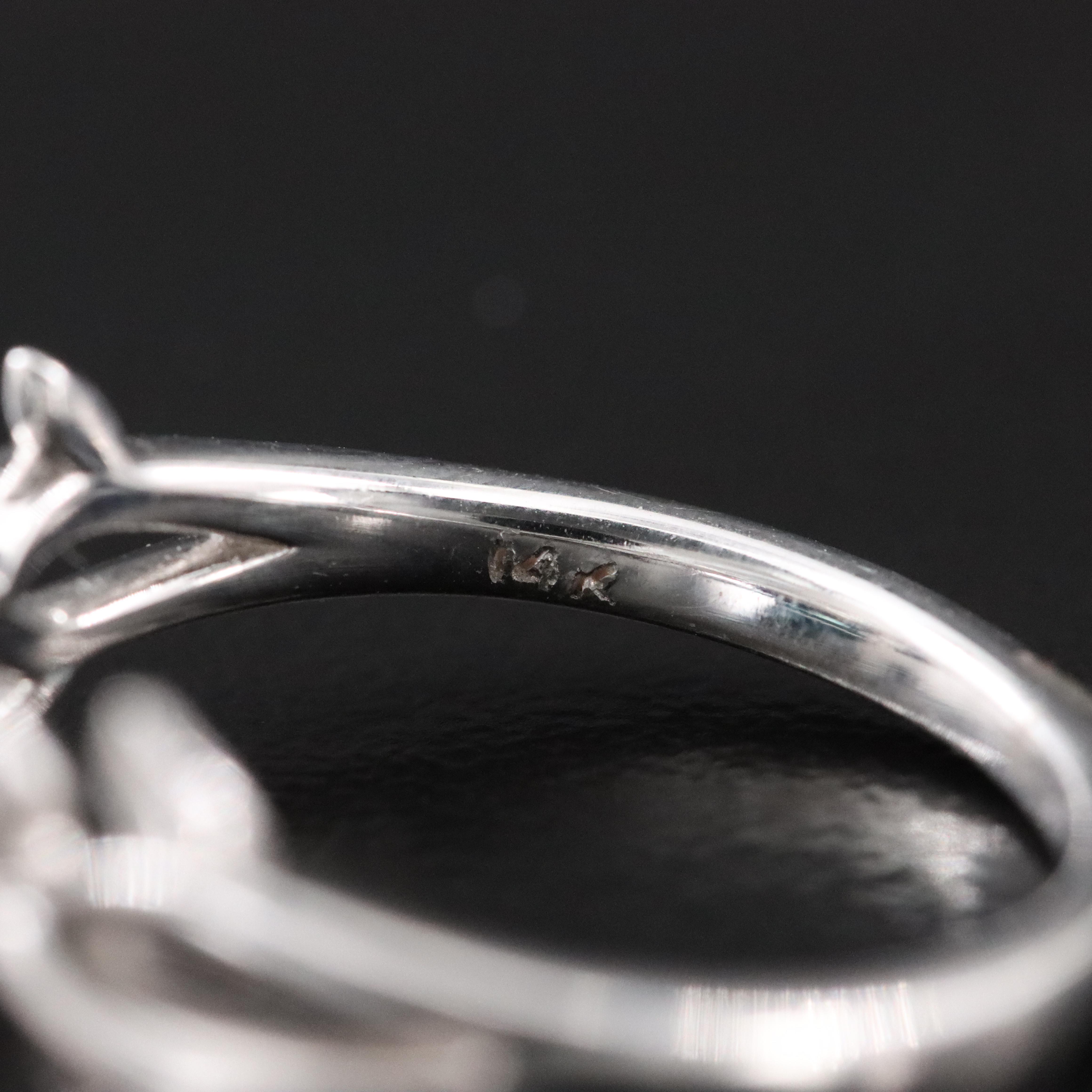 14K 4.02 CT Fancy Lab Grown Diamond Solitaire Ring with Digital GIA Report